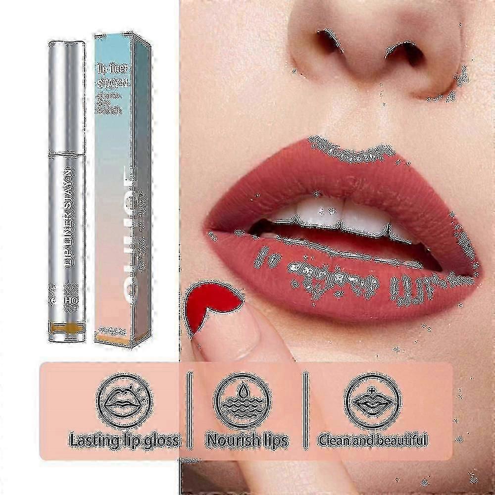 Delineador de lábios destacável à prova d'água para mulheres Lip Absorb Lip Lipstick Tool C
