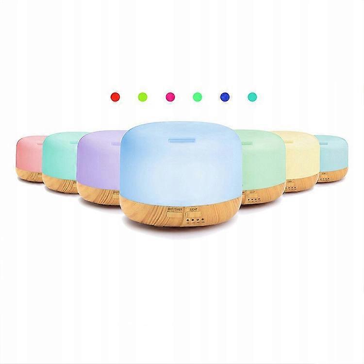 Humidifier Night Light Aromatherapy Diffuser Rgb Remote Control
