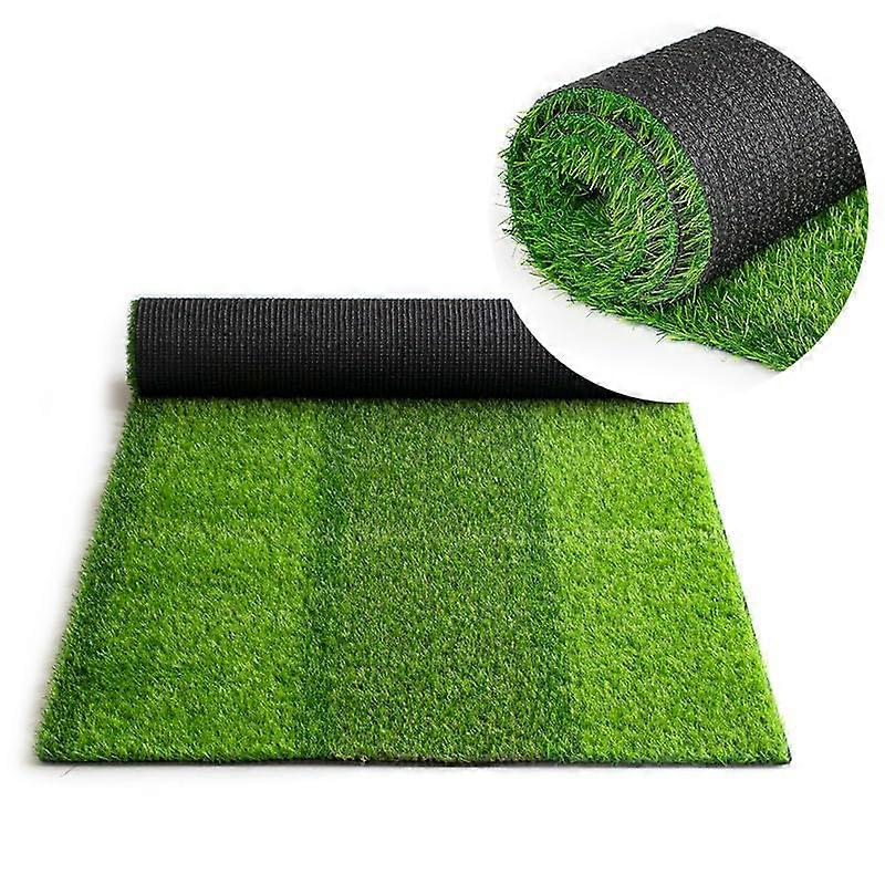 Artificial Grass Fake Turf, 3x10 FT 0.8' Height Pile Realistic Synthetic Rug for Garden, Party