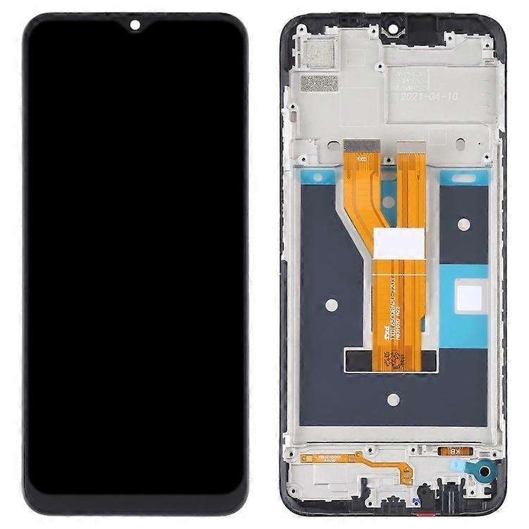 Assembly LCD Screen and Digitizer Assembly + Frame Part Compatible For Realme C20/C21/C11 (2021)