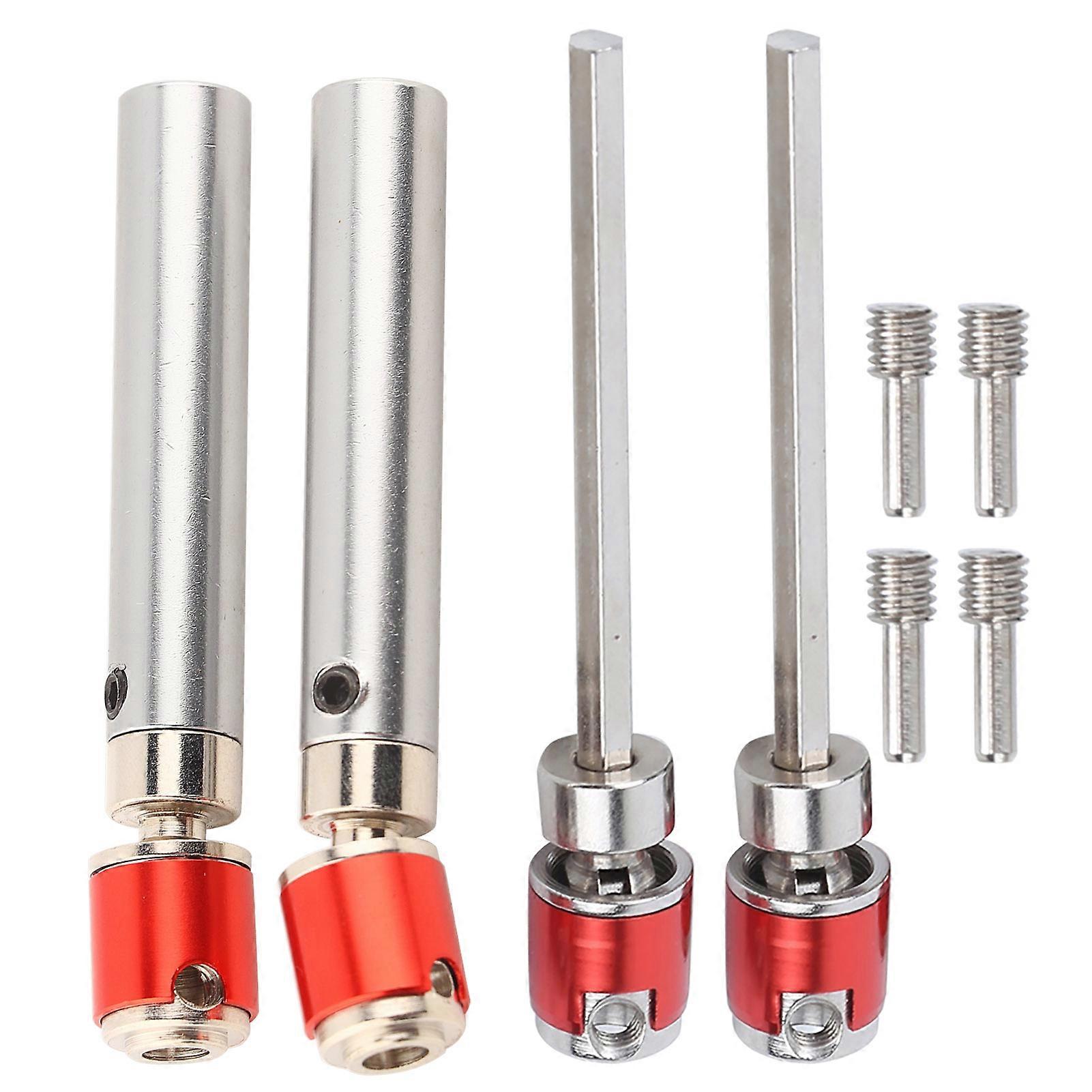 2 Set Metal Transmission Drive Shaft Upgrade Parts Fit for Axial SCX10 D90 1/10 RC Car