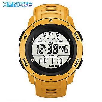 NEW Digital Sport Watch Men Luminous Dial Casual Wrist Watches Rubber Strap Fashionable Clock Waterproof Wristwatch For Men