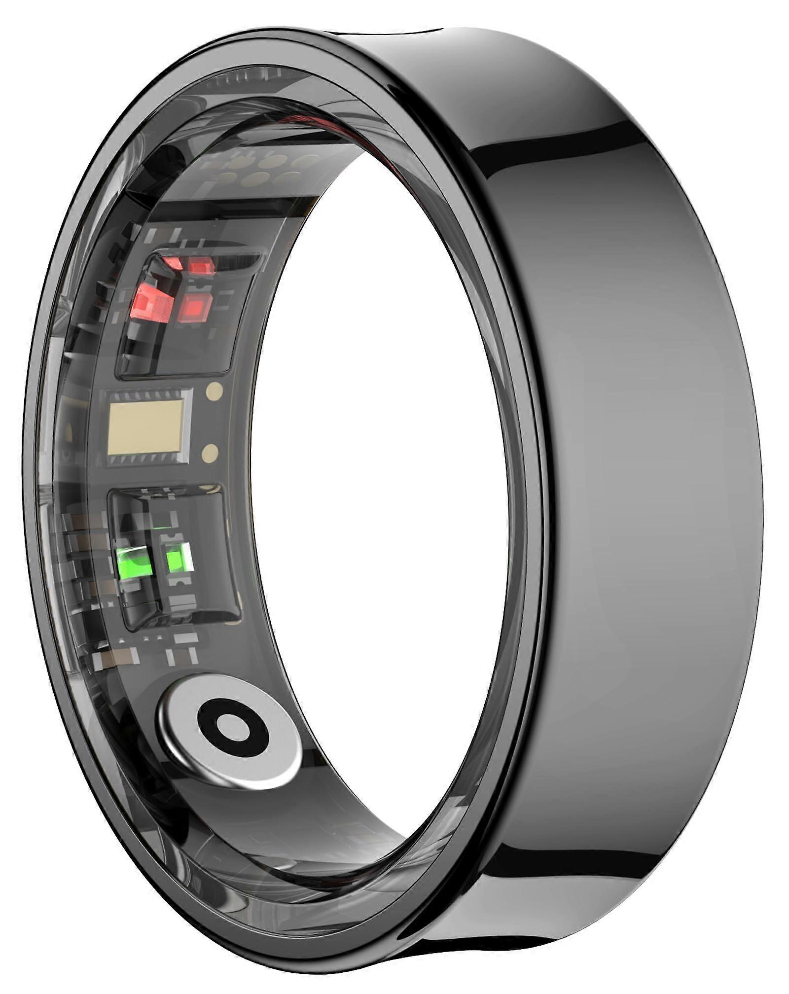 Smart Ring for Men Women with Heart Rate Monitor, Blood Oxygen Monitor, Sleep Tracker, Pedometer, Waterproof, iOS Android Compatible