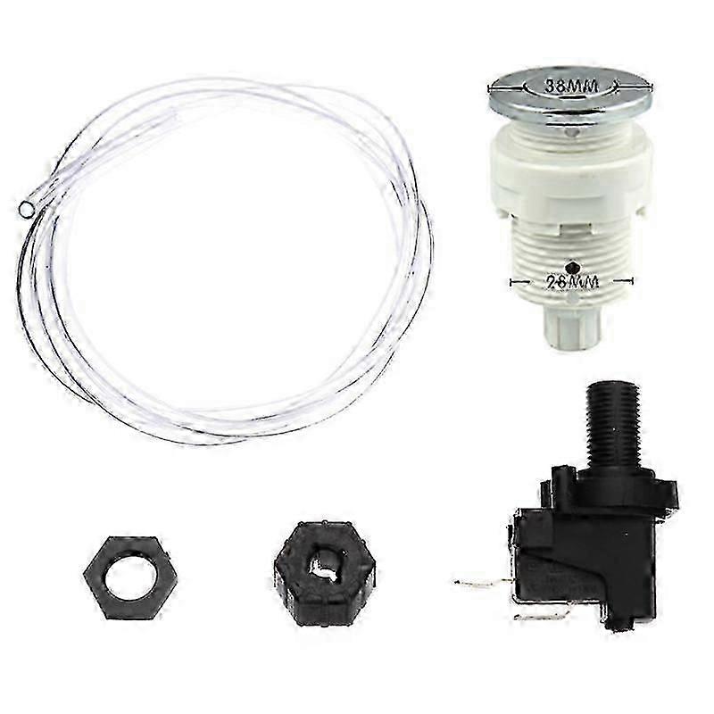 On Off Push Air Button Switch Jet Tool Set Pneumatic Air Pressure Switch KnobP2025050900776