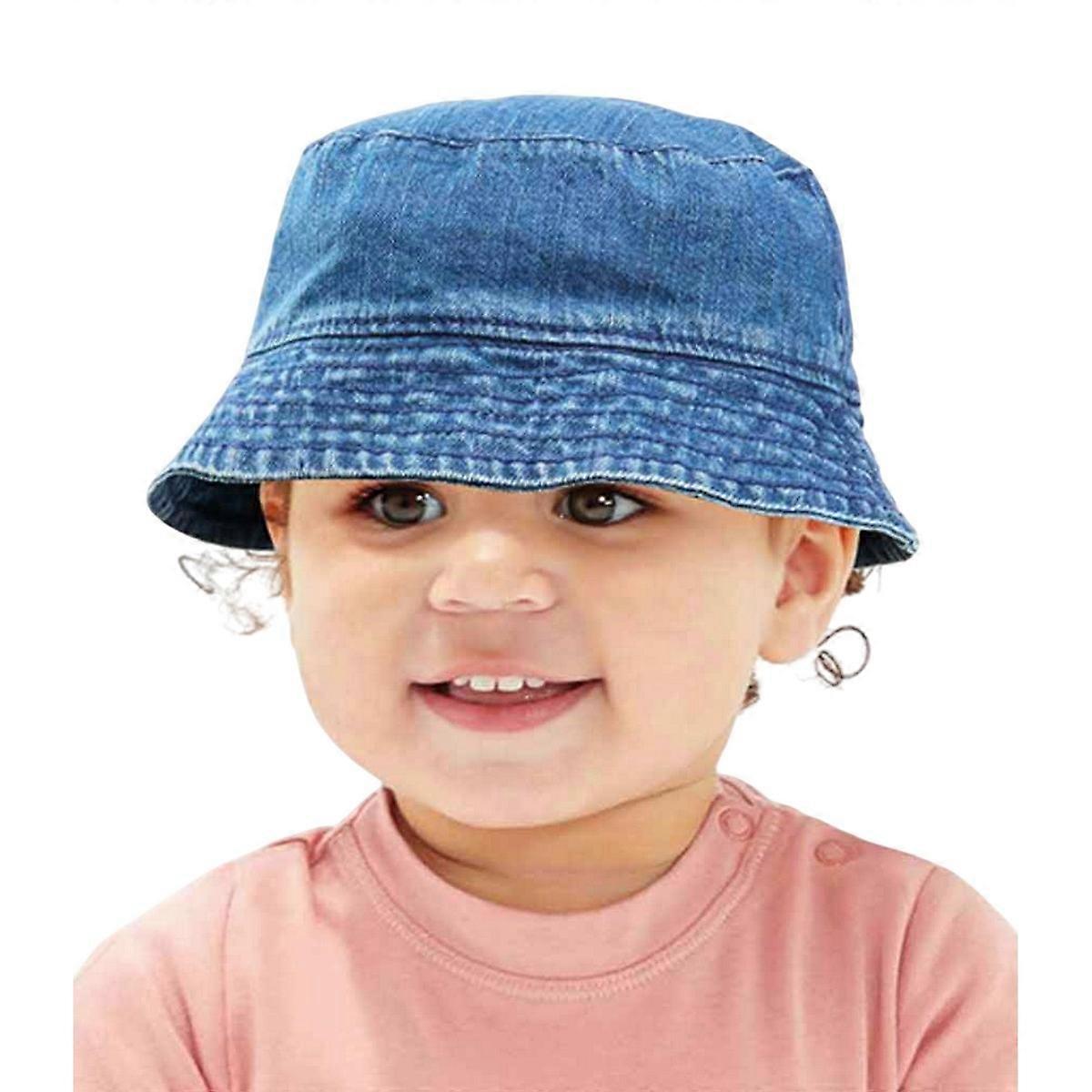 Babybugz Chapeau seau en coton bio uni
