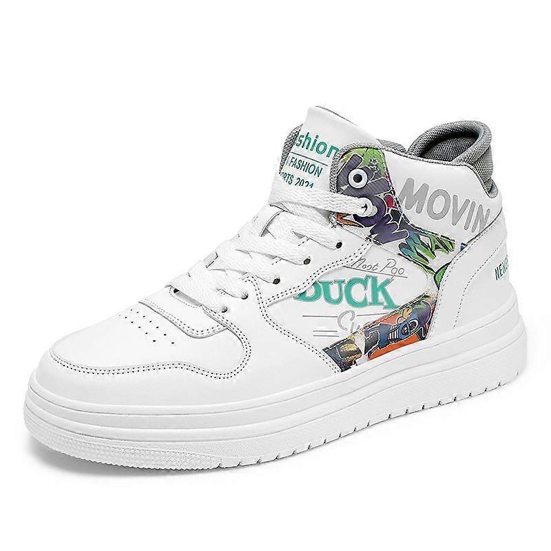 Hommes High-Top Mode Casual Sneakers