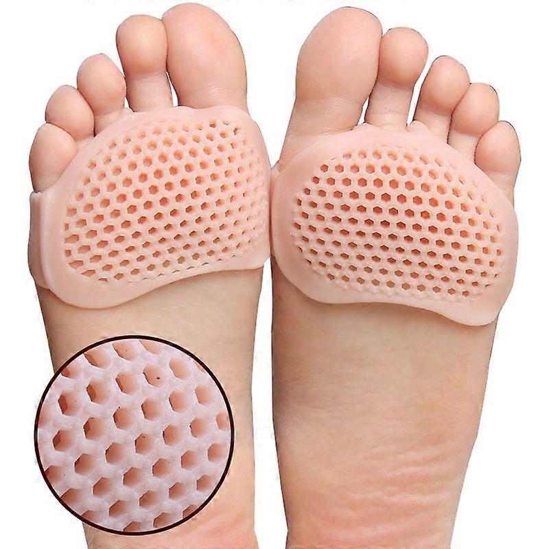 Silicone Honeycomb Forefoot Insoles High Heel Shoes Pad Gel Insoles Breathable Shoe Insole Massage Shoe Insert - Insoles