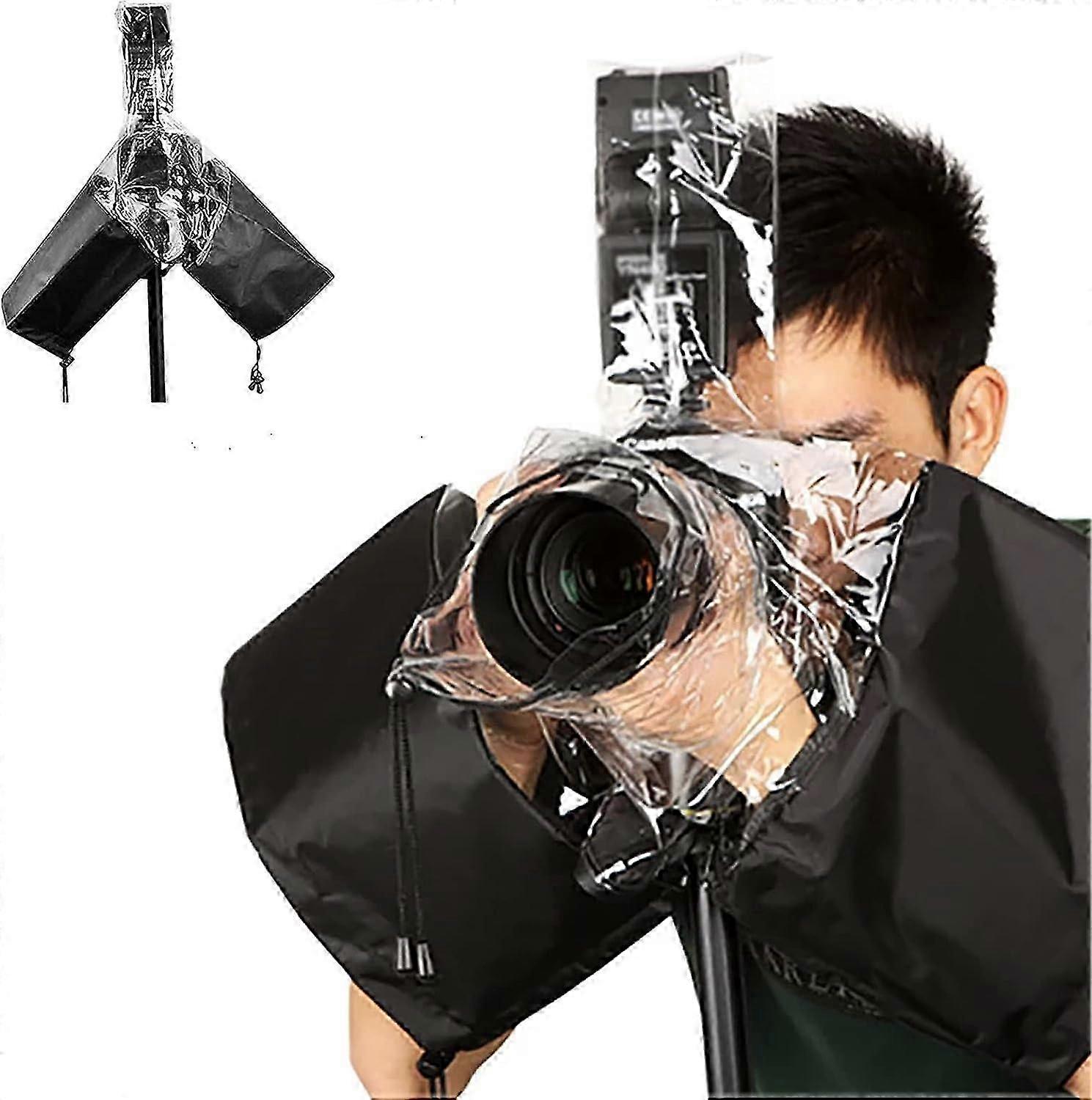 Camera Rain Cover Black Camera Rain Cover, Camera Rain Cover Camera Rain Cover Can, Waterproof Protector Cover, Camera Accessories