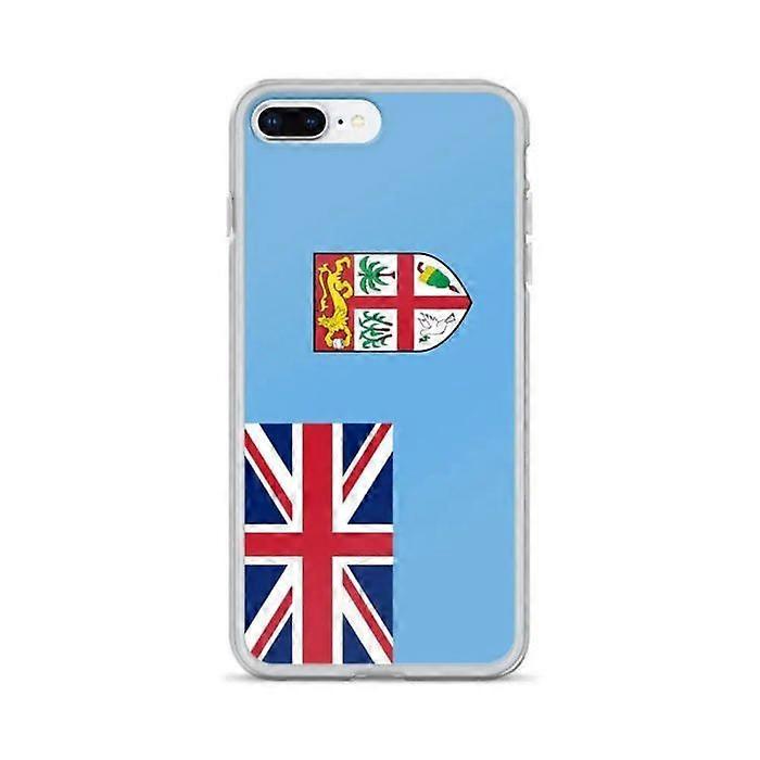 iPhone Case - Fiji - Flag - Flexible - Multicolored - Slim and Lightweight Design