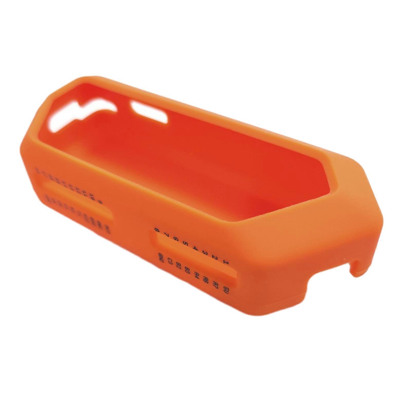 Soft Protective Case Cover Silicone Cases for FlipperZero The Device is Not Included Full Body Protective Case  Orange