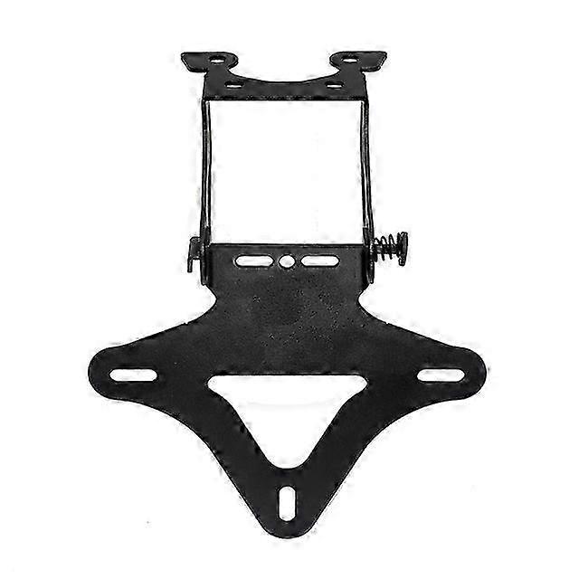 Mtkracing For Honda Adv150 2019-2022 Motorcycle Rear License Plate Tailstock Bracket Mounting Frame With Led Light