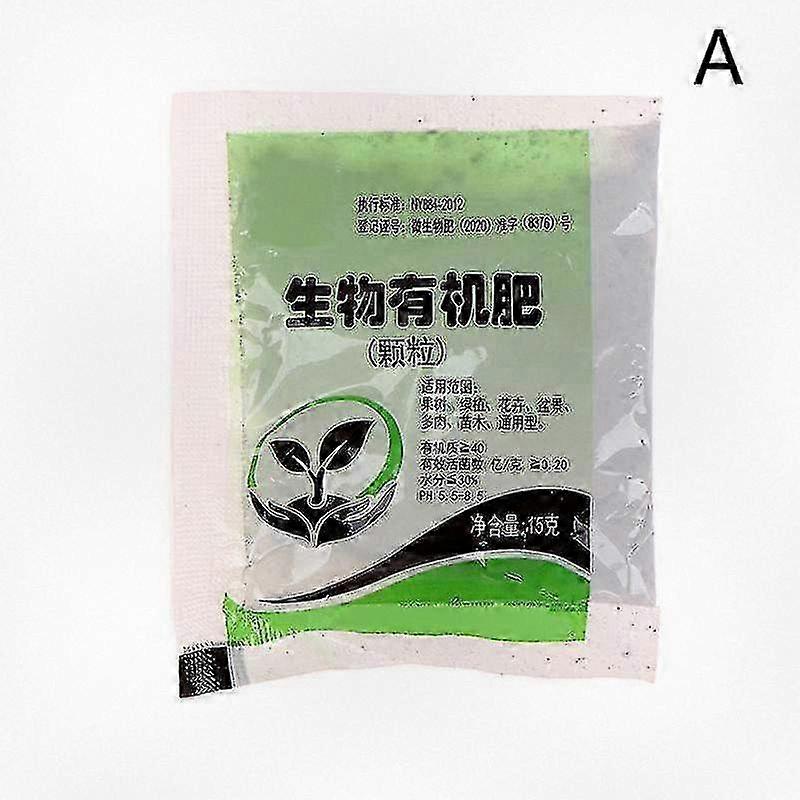 10 Pieces of Organic Fertilizer for Nutritional Support of Succulent Plants, Flowering Trees, and Root Protection