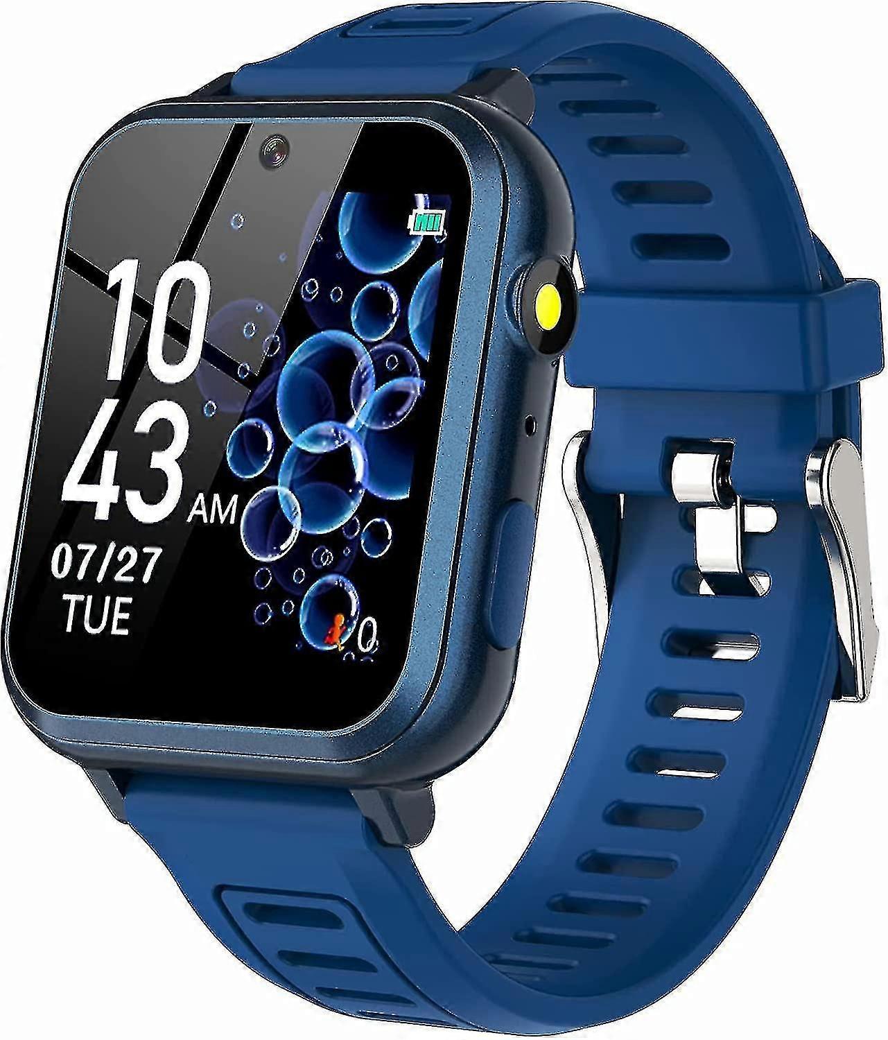 Smart Watch For Kids Boys, Kids Smart Watch Boys With 24 Games Alarm Clock Calendaring Camera Music Player Time Display Video & Audio Recording, Toys