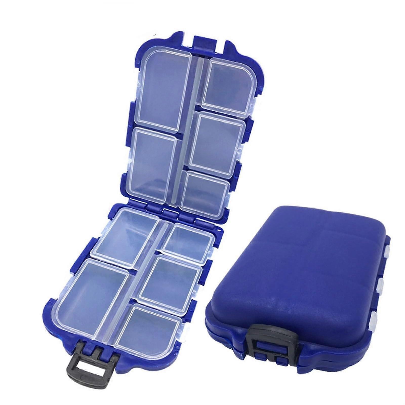 Fishing Tackle Storage Box for Toolboxes, Flying Fishing Spoons, Hooks, Baits and Accessories