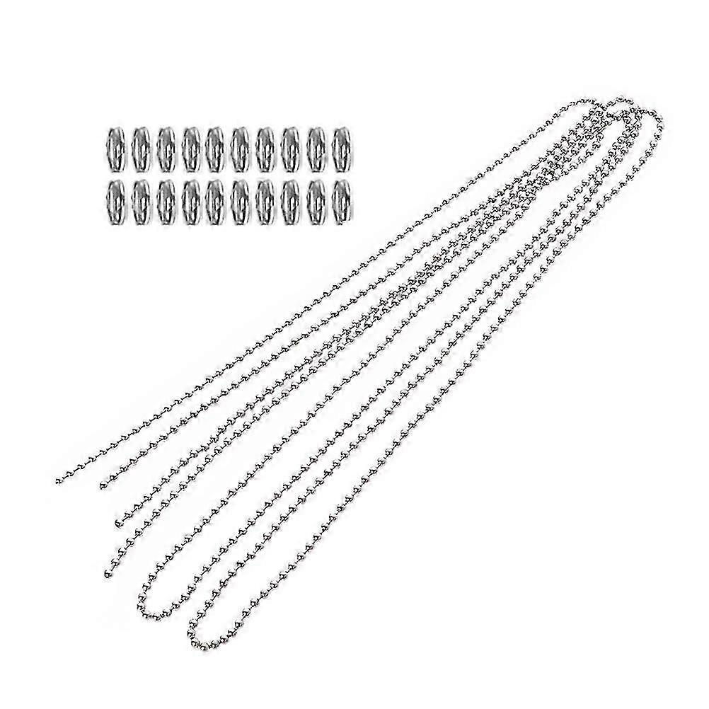 Light Switches Metal Chain Connector Fans Ceiling Pull Chain Connector Light Switch Chain Extender S