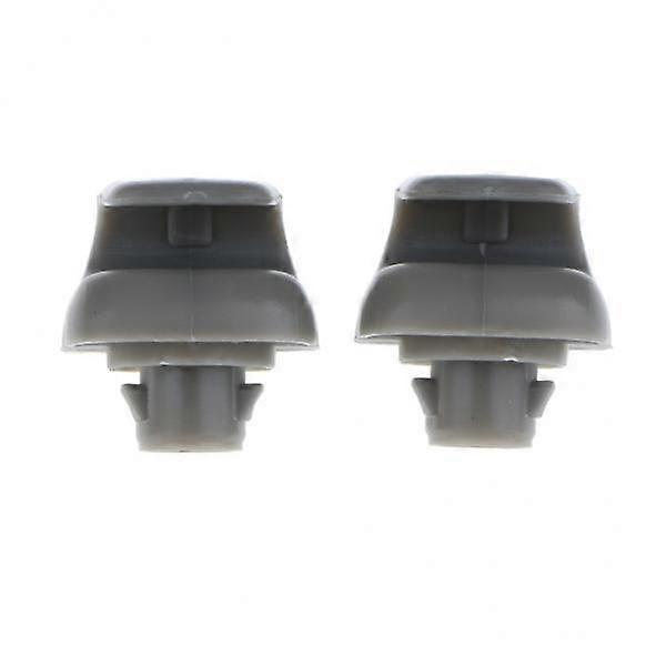 4x2pcs Gray Visor Hook Clips for 1998-2011
