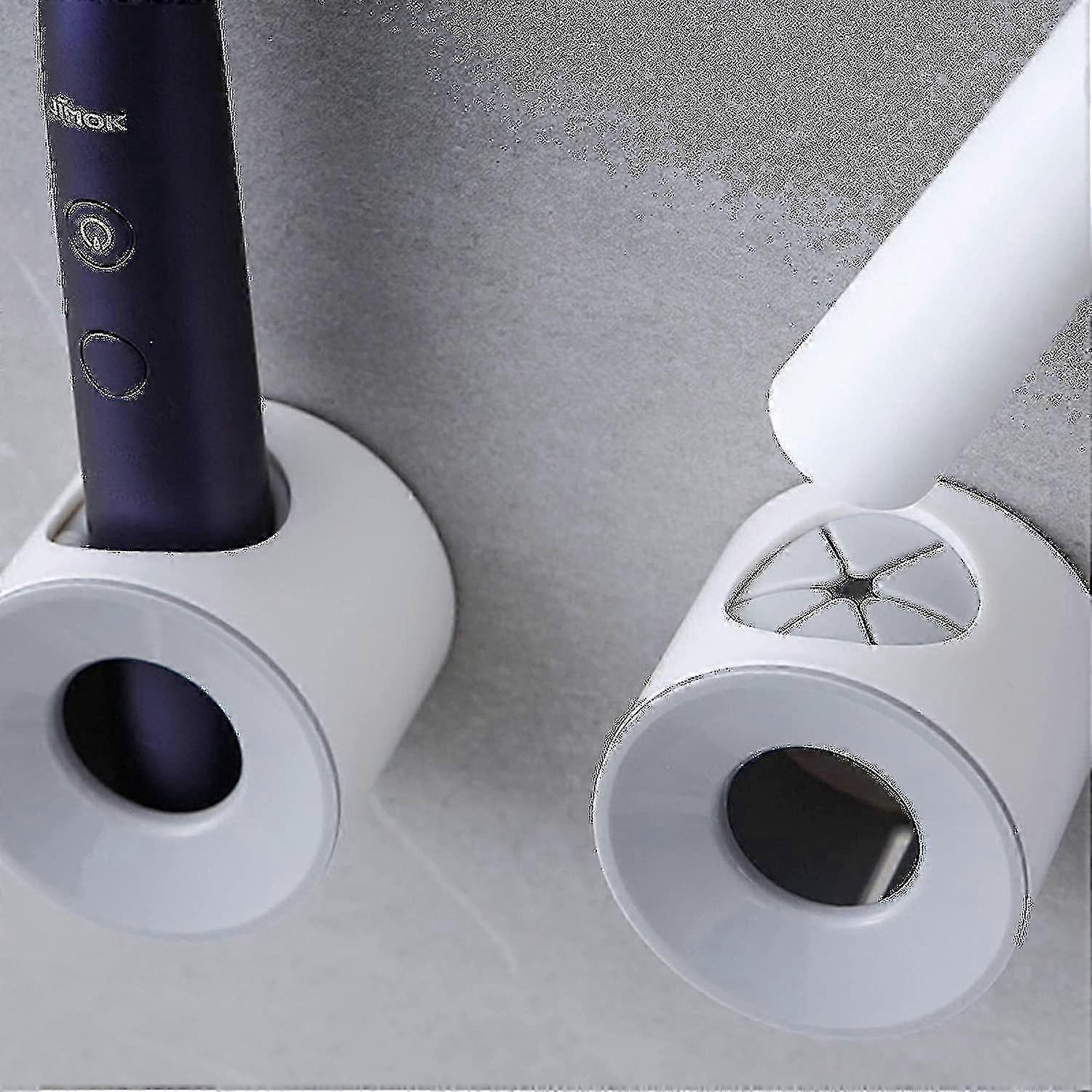 Wall Mount Electric Toothbrush Holder for Bathroom, Shower Space-Saving Organizer Caddy