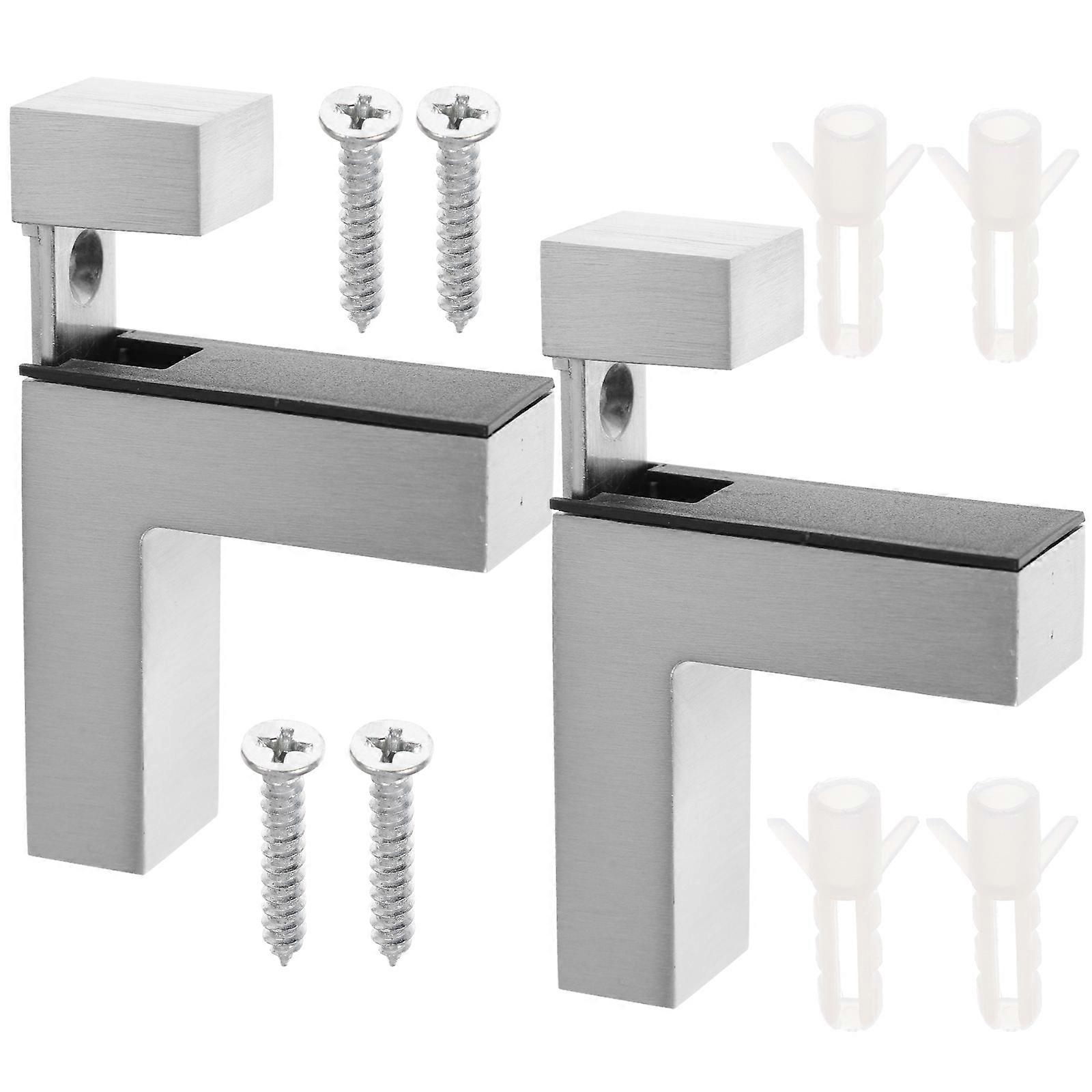 Glass Shelf Supporting Bracket, Corrosion Resistant with Easy Adjustability