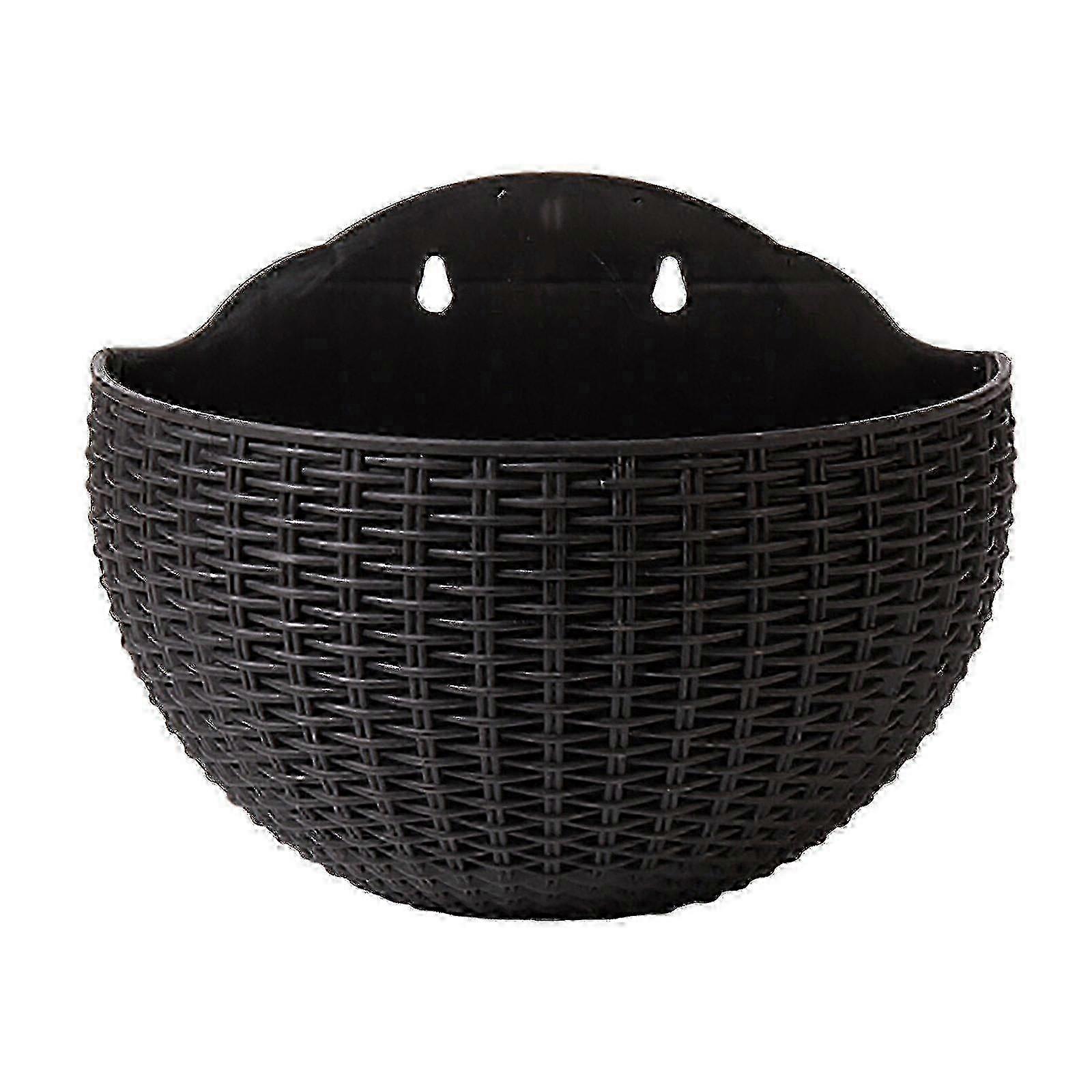 壁に取り付けられた植木鉢半円形の吊り下げ花瓶屋内屋外の家の装飾コーヒー小さいサイズ