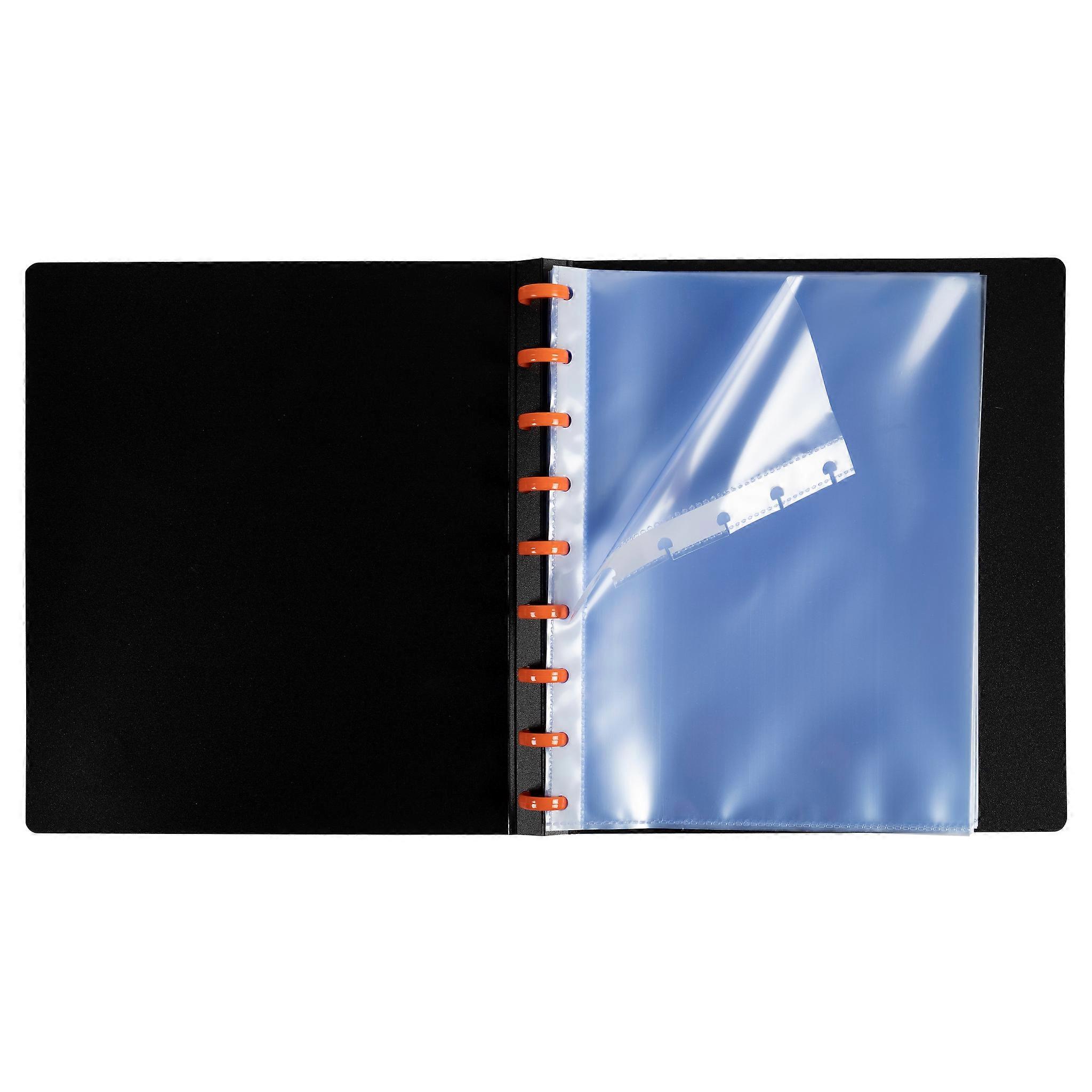 Exacompta 86034E 6x Carp.fundas c/anillas Exactive A5 30 fu.