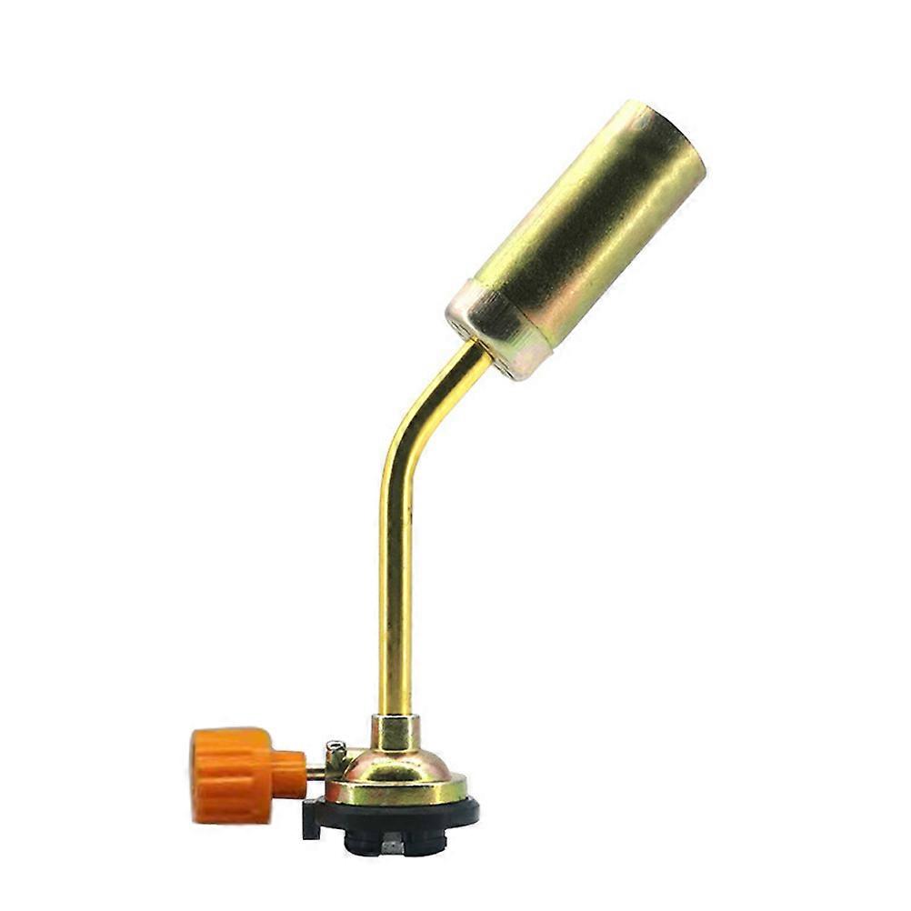Gas Welding Torch Professional Flame Torch Burner Outdoor Cooking Baking Waterproofing Steel 1Set