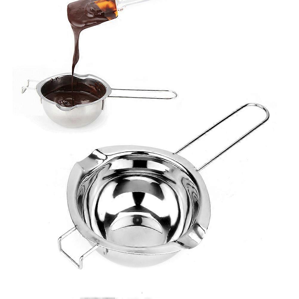 Double Boiler Pot 18/8 Stainless Steel For Stove Top Chocolate Melting Flat Bottom 1 Set
