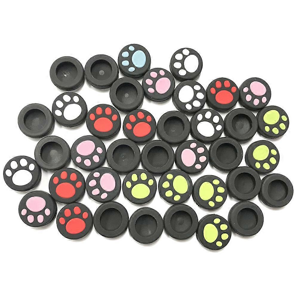 コントローラージョイスティックプロテクターゲームパッドアクセサリーゲーム用ジョイスティックグリップグリーン4個