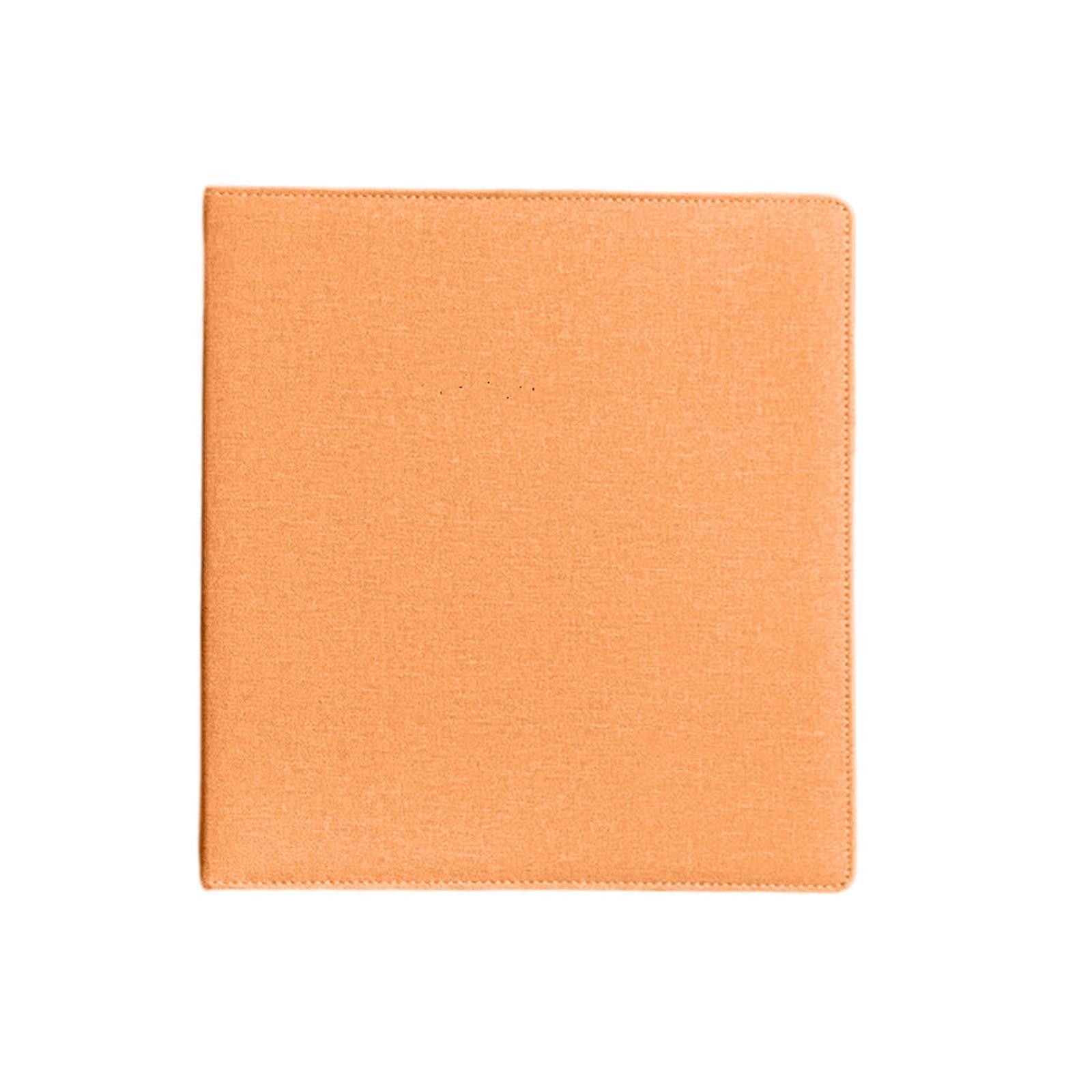 9 כיס אוסף כרטיסי משחק תיקיית איסוף כרטיסי מסחר אוסף כרטיסי אלבום תצוגה אלבום עבור כרטיסי משחק קלפי ספורט בצבע כתום