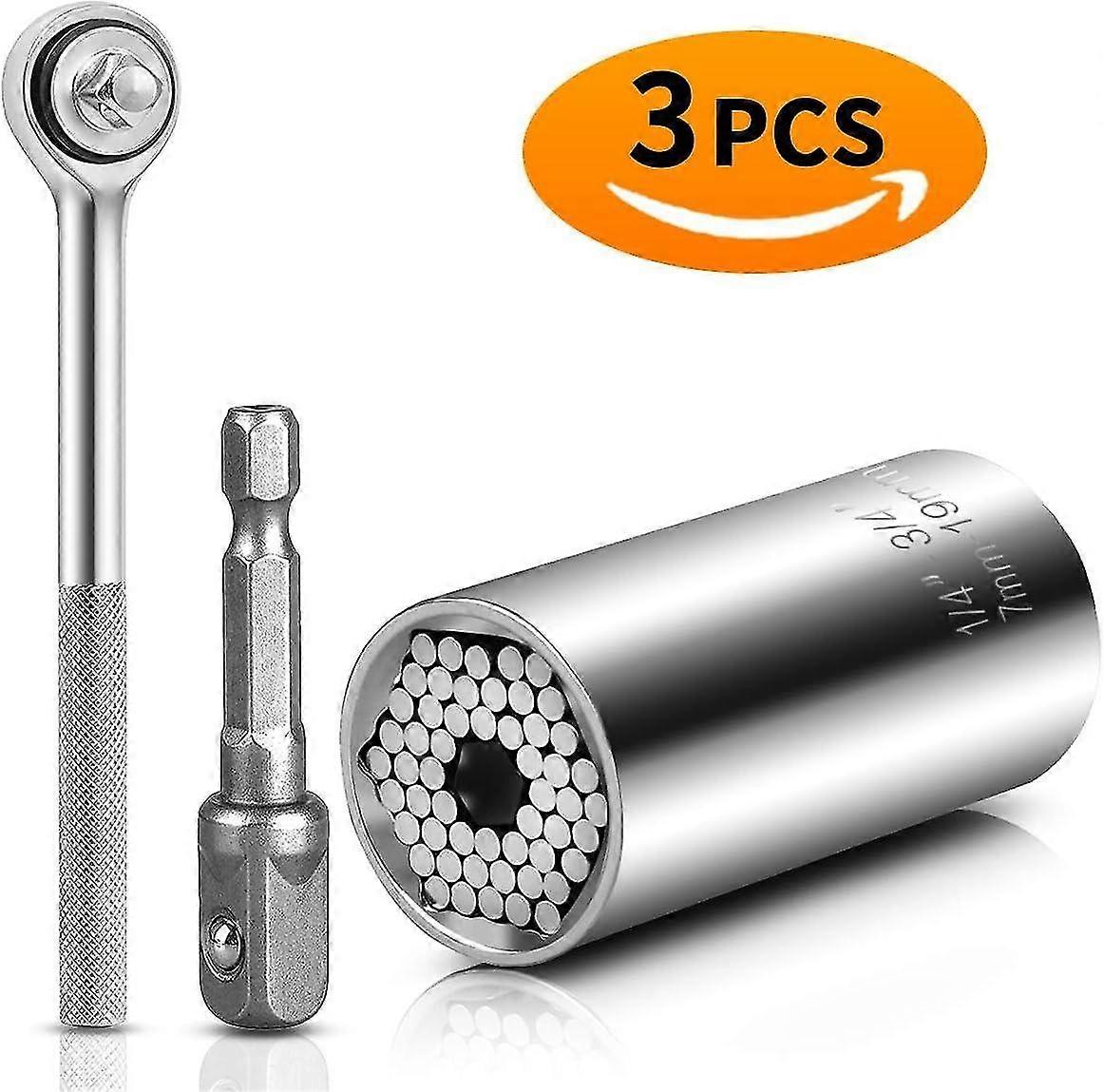 Socket Wrench Universal Wrench Universal Nut Universal Socket Wrench Multifunctional Hand Tools Repa Edition 0620