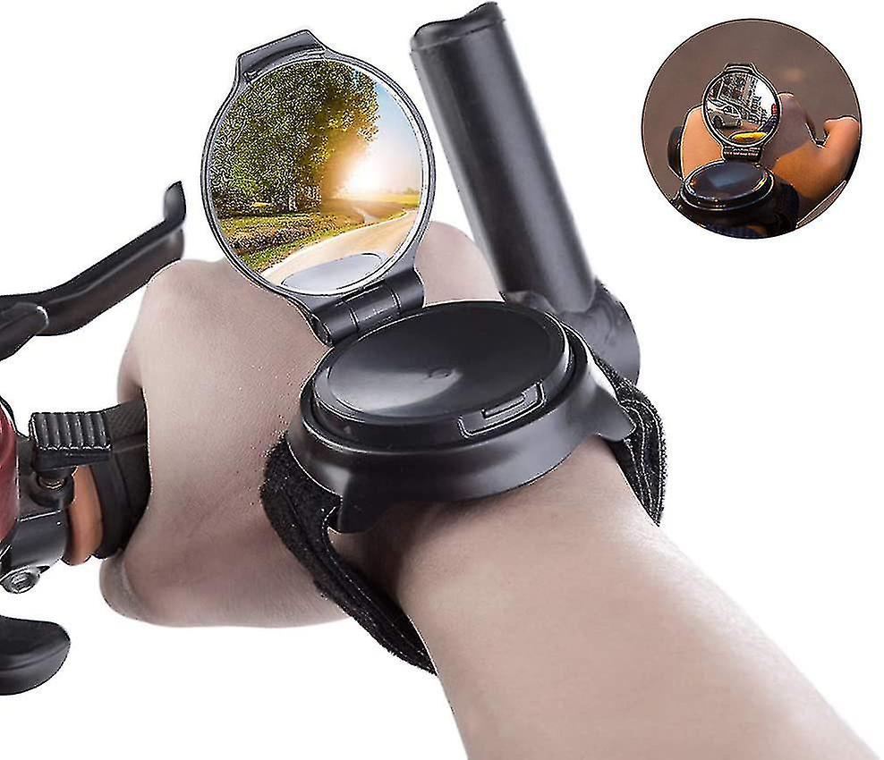 Bike Mirror,bracelet Mirror Rear View Mirror,360 Rotating Mirror