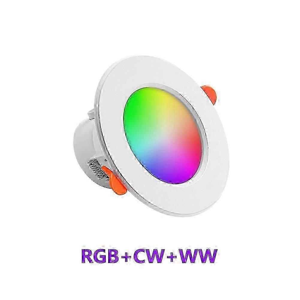 Tuya Smart Home Bluetooth RGB Dimmable Downlight Colorful Spot LED Lamp