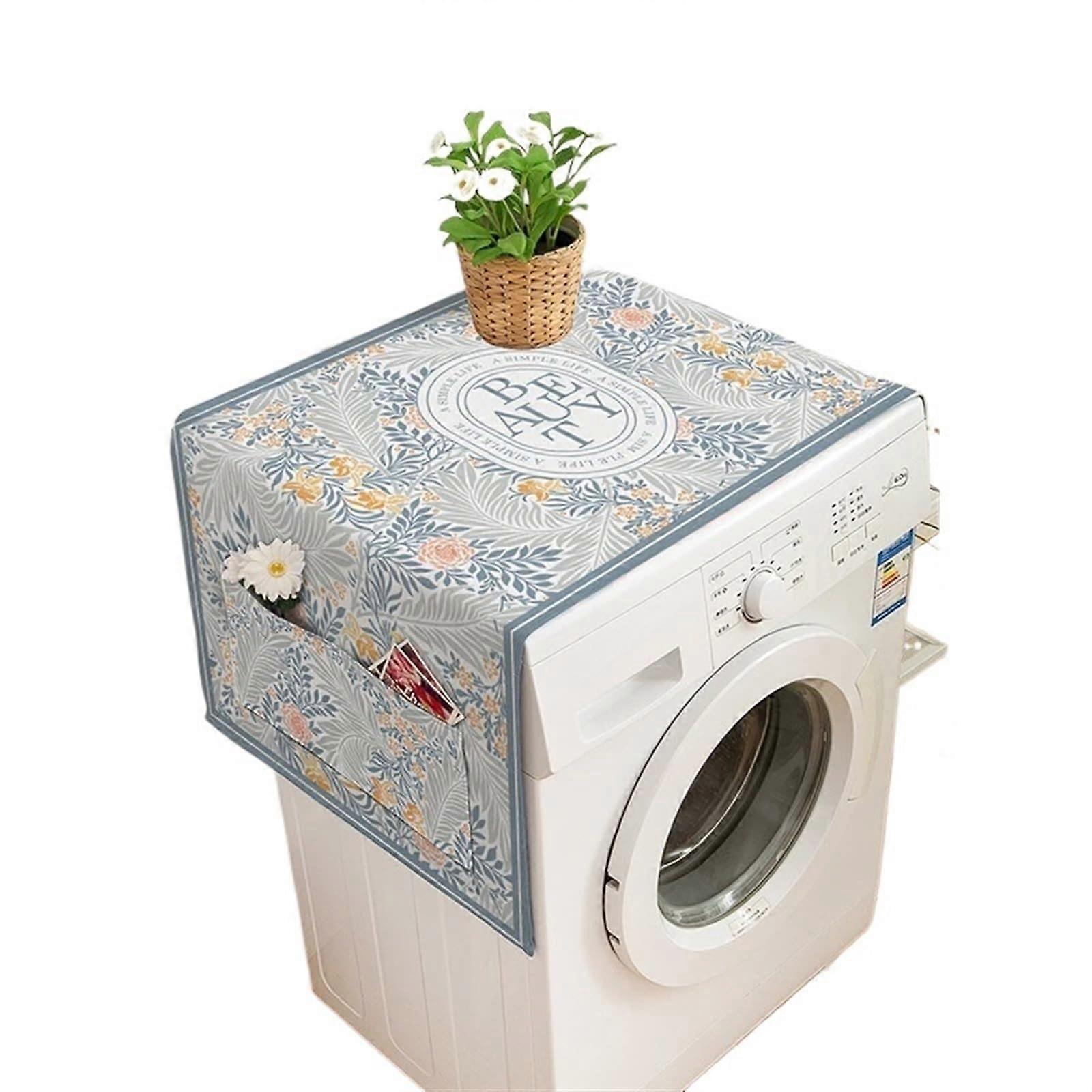 Washing Machine Cover, Dustproof Cover, Washing Machine Protector (F, S 35 X 95cm)