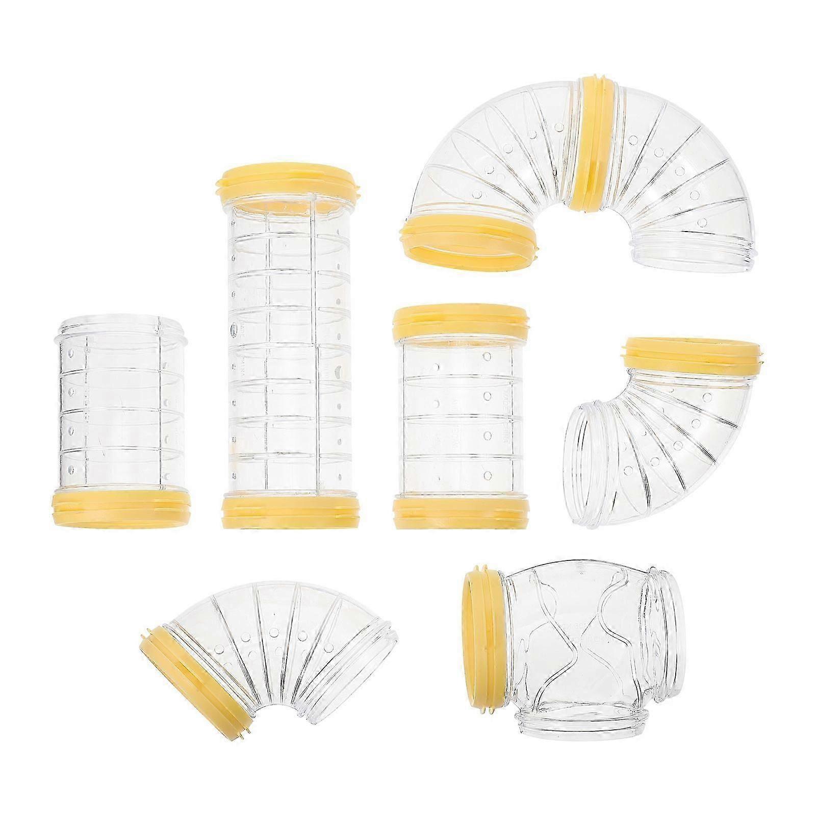 1 Set Hamster Maze Tube Rat Cage Outer Pipe Rat Maze Tunnel DIY Cage Tunnel Hamster Supply