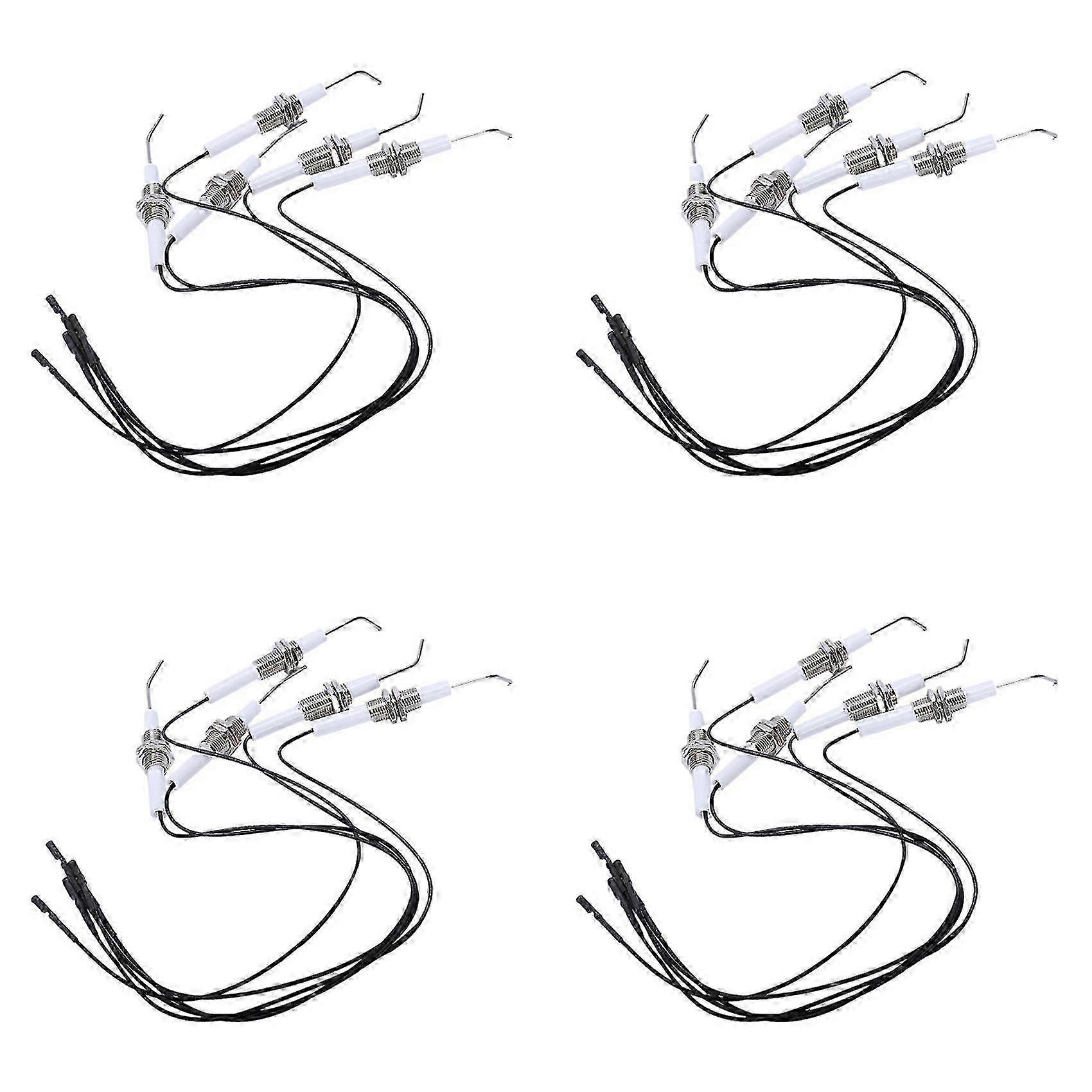 Ceramic Electrode Ignition Plug with 30cm Wire in Round Shape