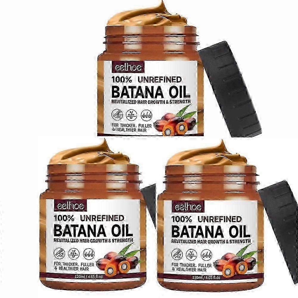 1-3pcs 100% Pure Batana Oil From Honduras Natural Batana Butter For Hair Growth Alopecia Areata Hair Loss Treatment For Men & Wome