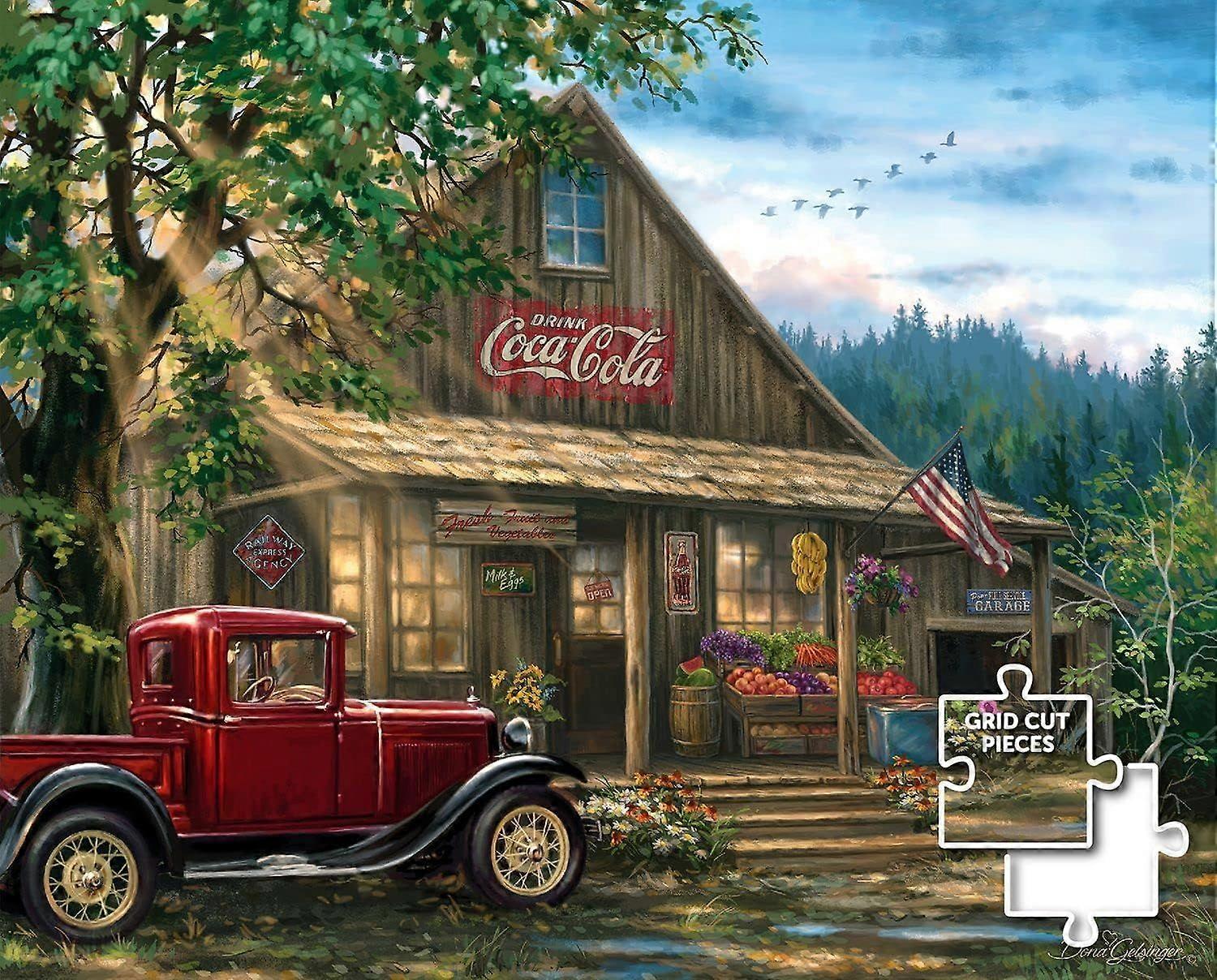 1000 stukjes puzzel land General Store