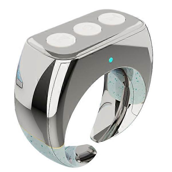 Multifunctional Remote Control Ring Mobile Phone Bluetooth-compatible Fingertip Flipping Device Mini Video Controller