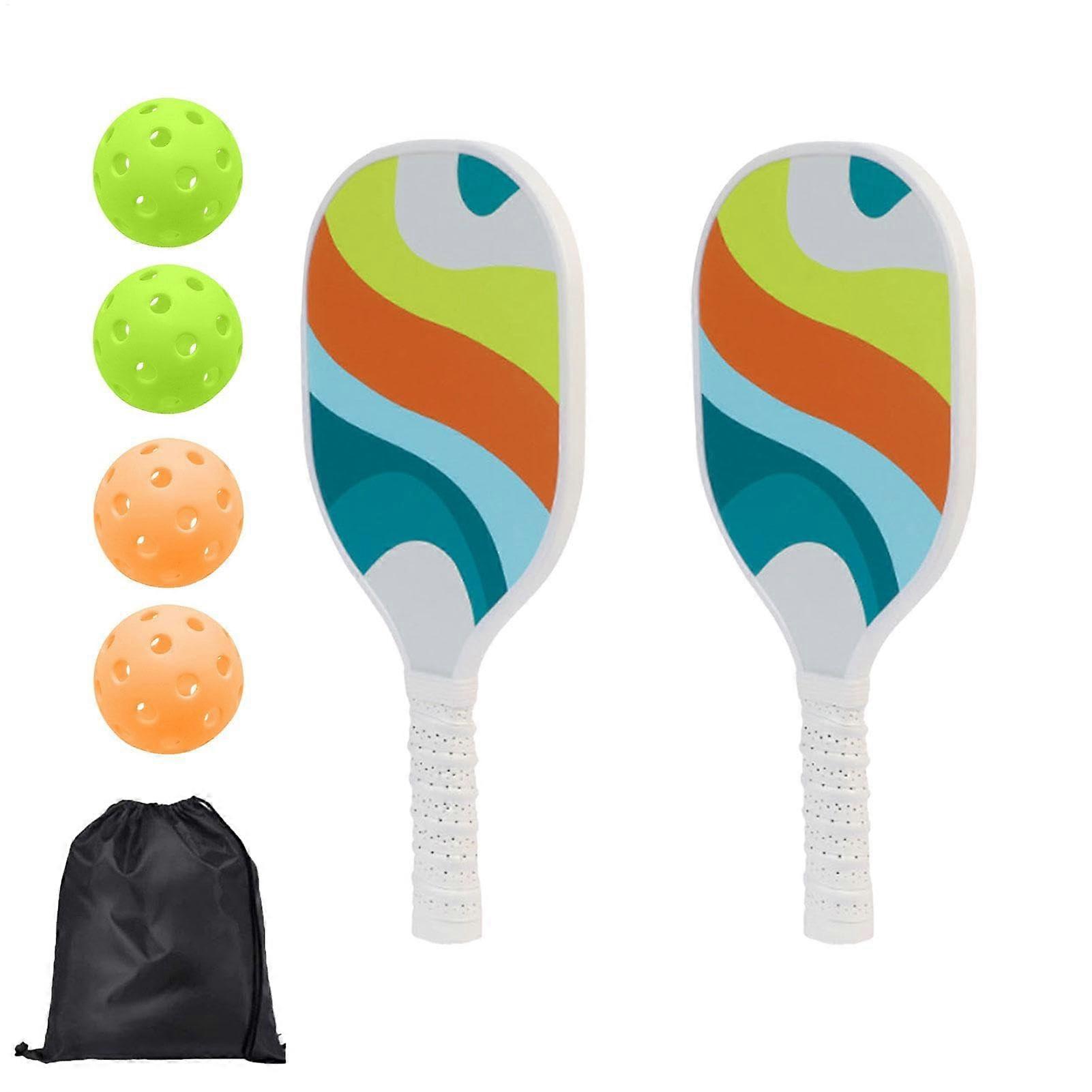 Ball Pallet Set, Selection Paddle Set, Sports Ball Paddle with Ball and Bag Sports Paddle, Large and Paddles, Portable Sports Equipment 121 Costume
