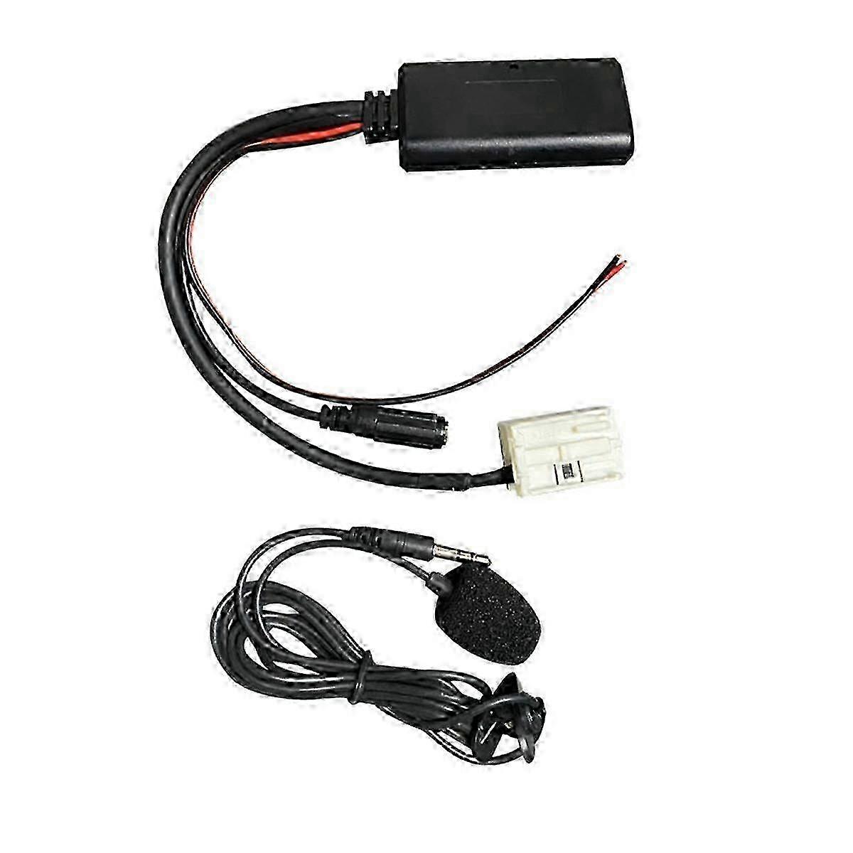 Bluetooth Module Receiver Adapter Radio Stereo AUX Cable Adapter for Certain Models