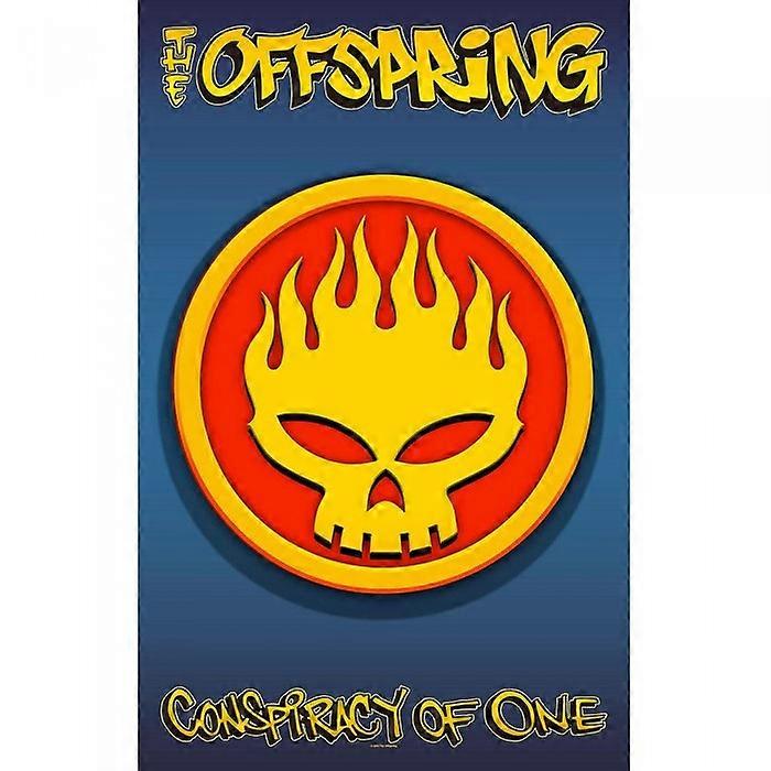 La conspiration de la progéniture d'une affiche textile