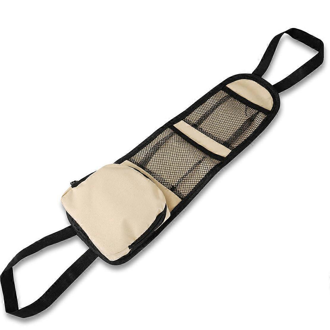 Car Organizer, Compatible with DS DS3 DS4 DS5 DS5LS DS6 DS7 DS9, Car Seat Side Pocket, 4Beige
