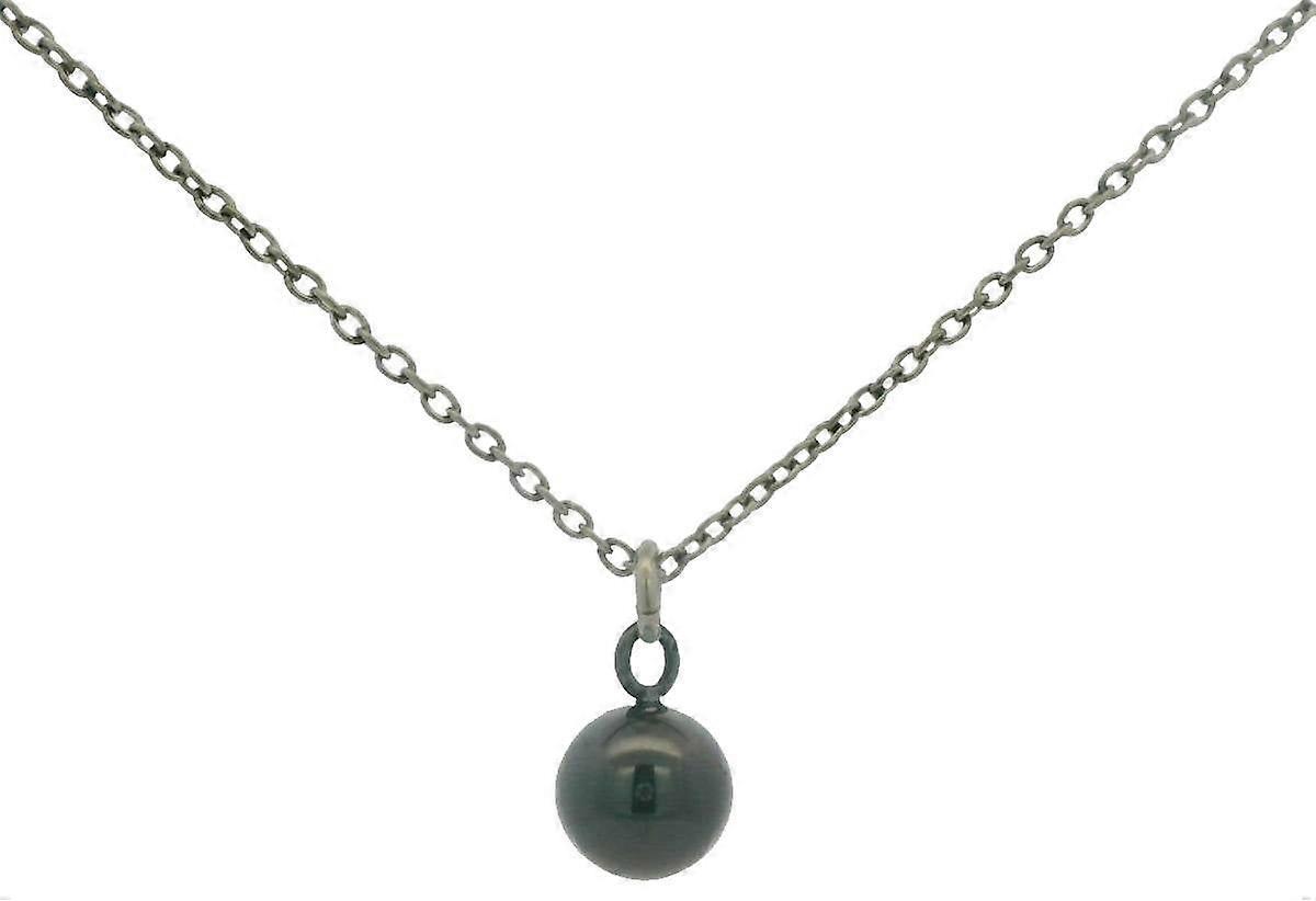 Ti2 Titanium Bead Pendant - Black