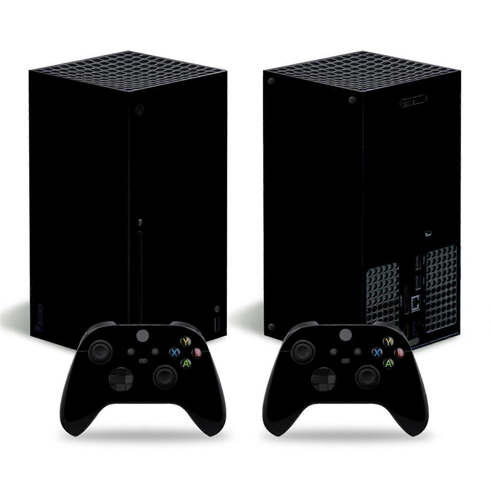 Protective Vinyl Skin Stickers Cover for Xbox Series X Console Cases Wrap Stickers with Two  Wireless Controller Stickers (75923) Decal (Color: 1)