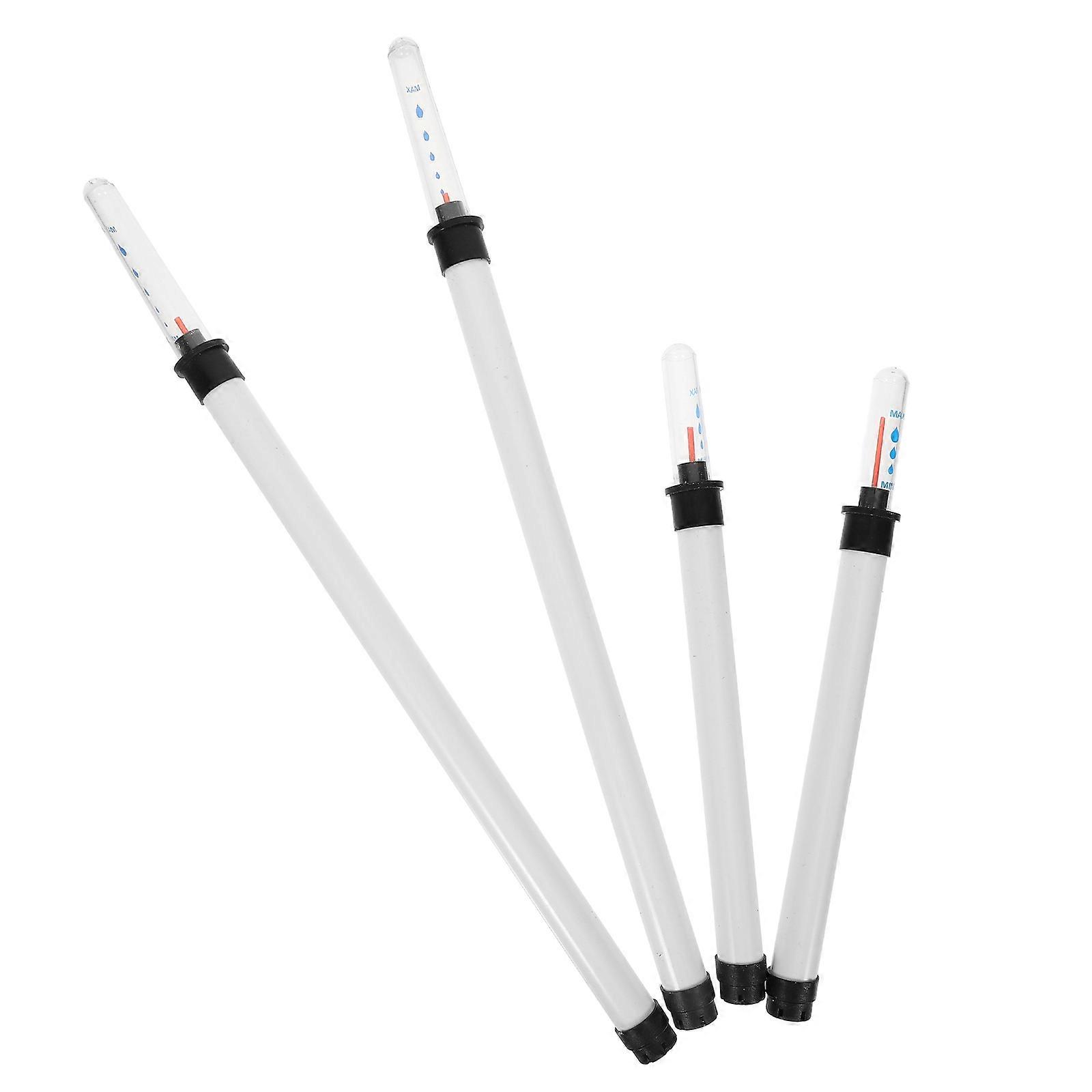 4pcs Water Shortage Indicator with Visual Window, Durable Float Water Gauge for Plants, Easy to Use Water Level Tester for Gardening