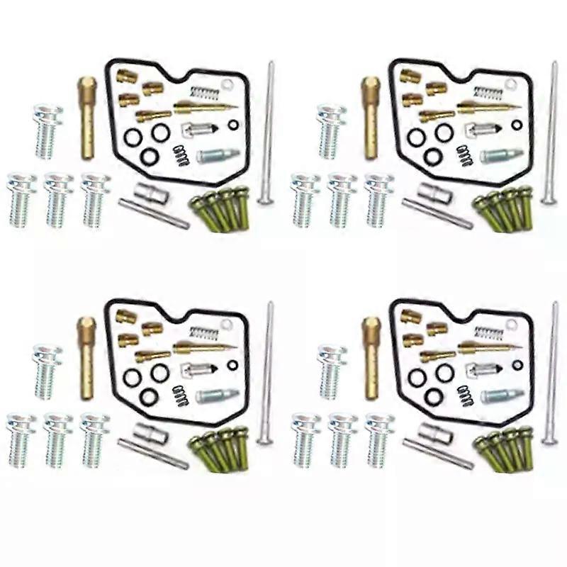 Carburetor repair kit for Kawasaki Zephyr 400 Keihin CVK ZR400 ZR 400 1989-1995 needle valve gasket plunger diaphragm with float