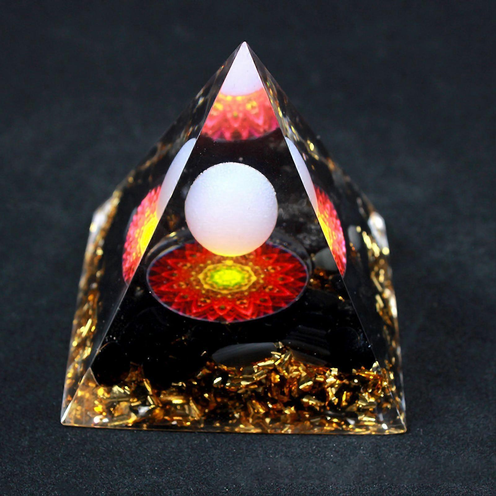 2025 Latest Model  Orgone Pyramid Epoxy Process Exquisite Beautiful 5cm