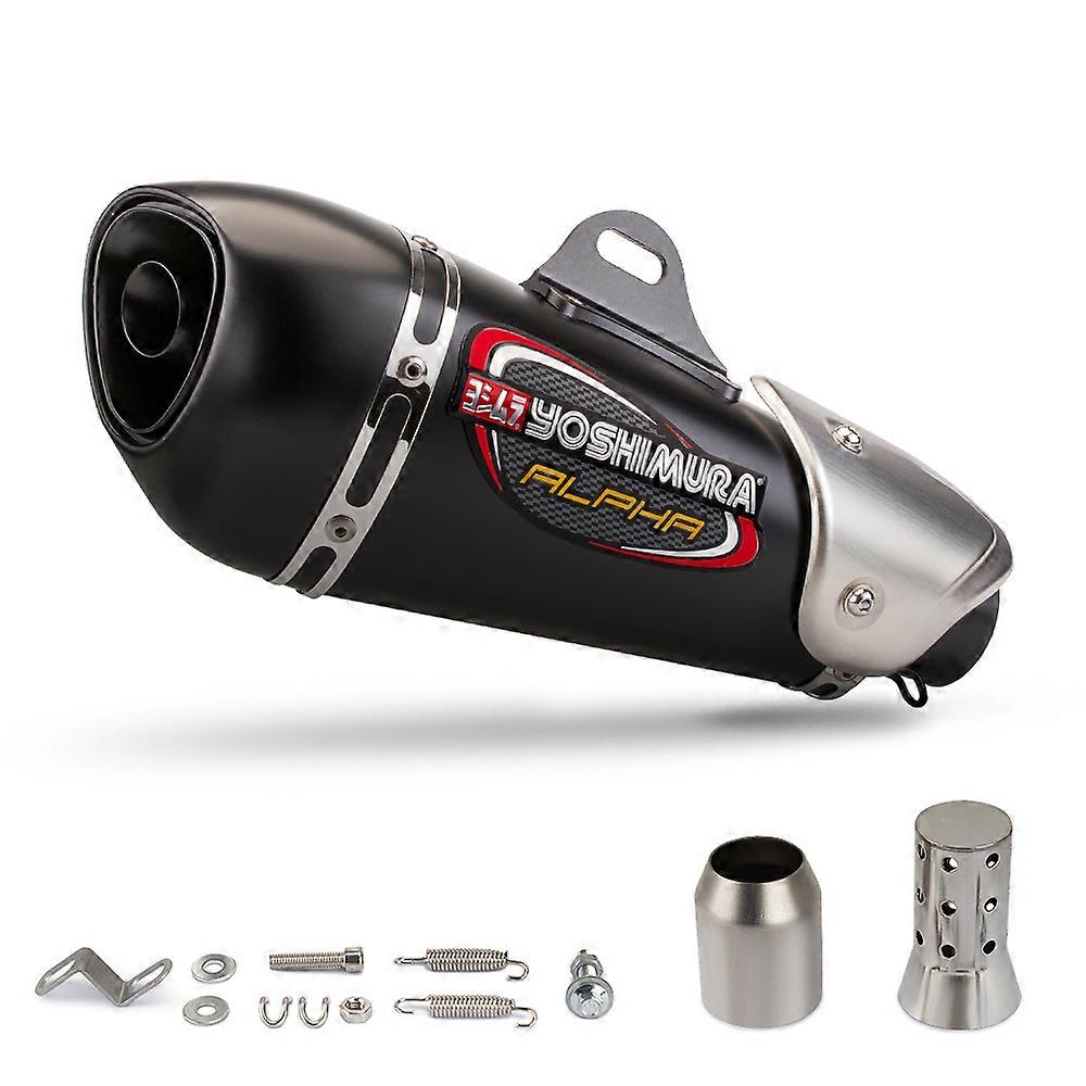 Uniwersalny 51mm motocyklowy tłumik wydechowy z włókna węglowego Yoshimura Alpha DB Killer CBR300R NINJA500 ZX4R R3 NSS750 GSX8R
