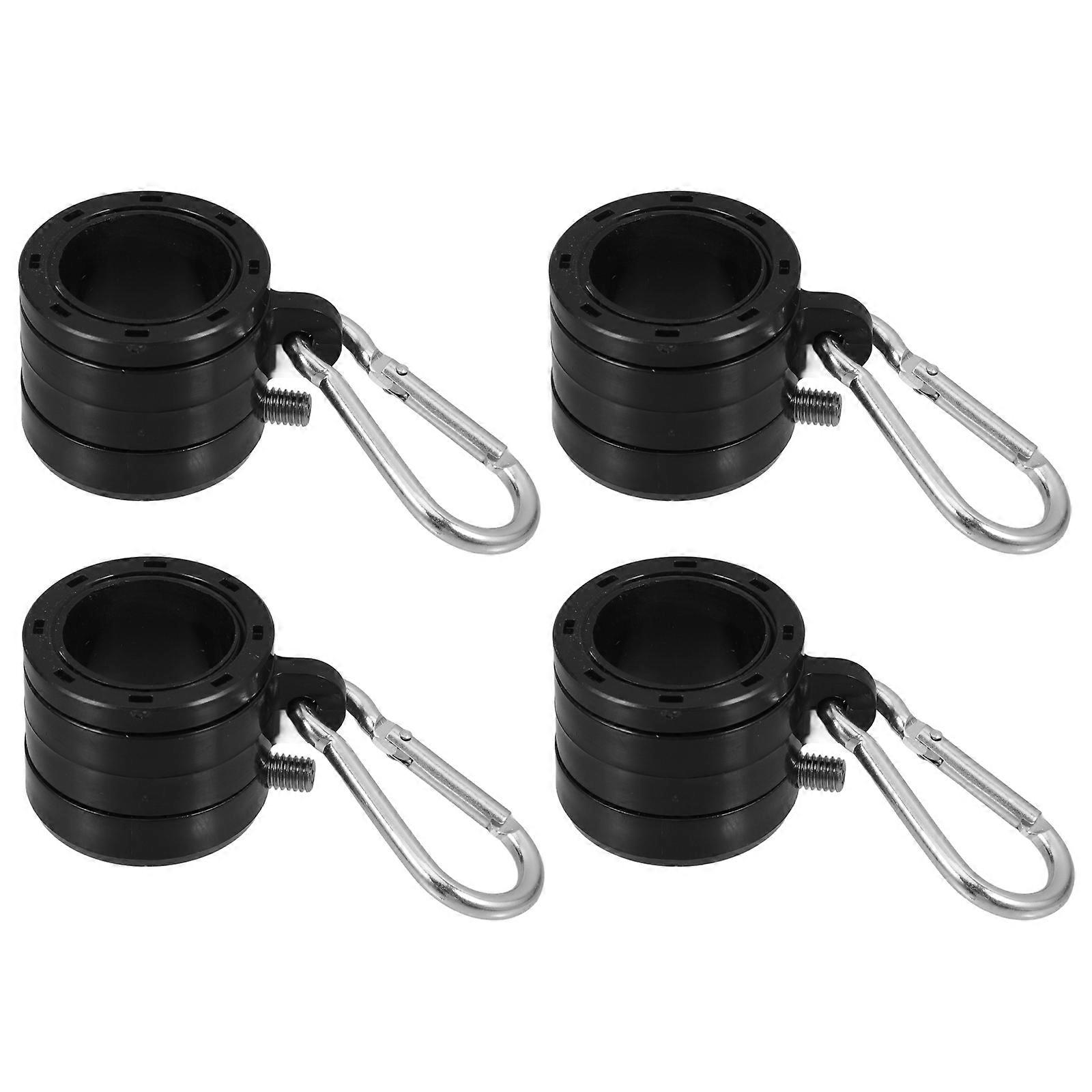 ABS Material Flag Pole Mounting Hardware with Rotating Anti-Wrap Feature 2 Sets