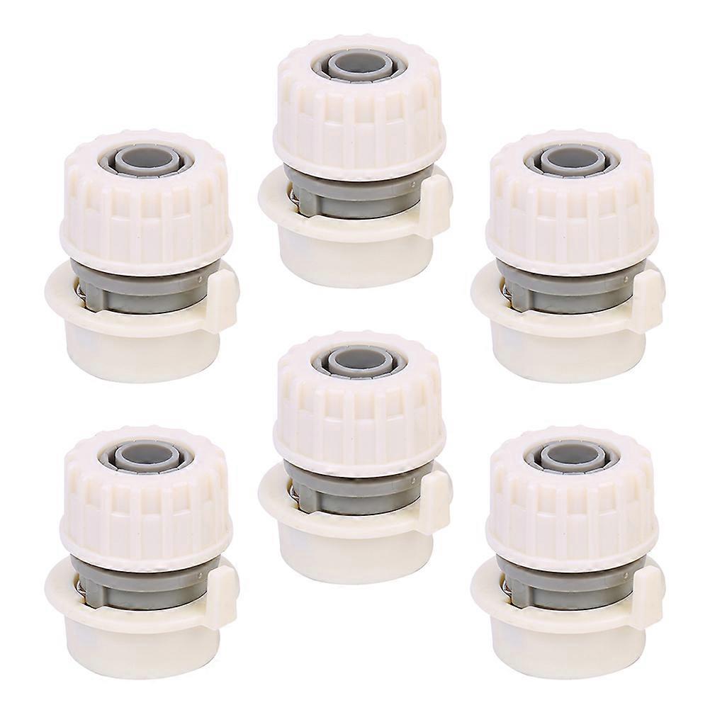 Washing Machine Pipe Joint Quick Connector Water Inlet Pipe Fittings 6Pcs