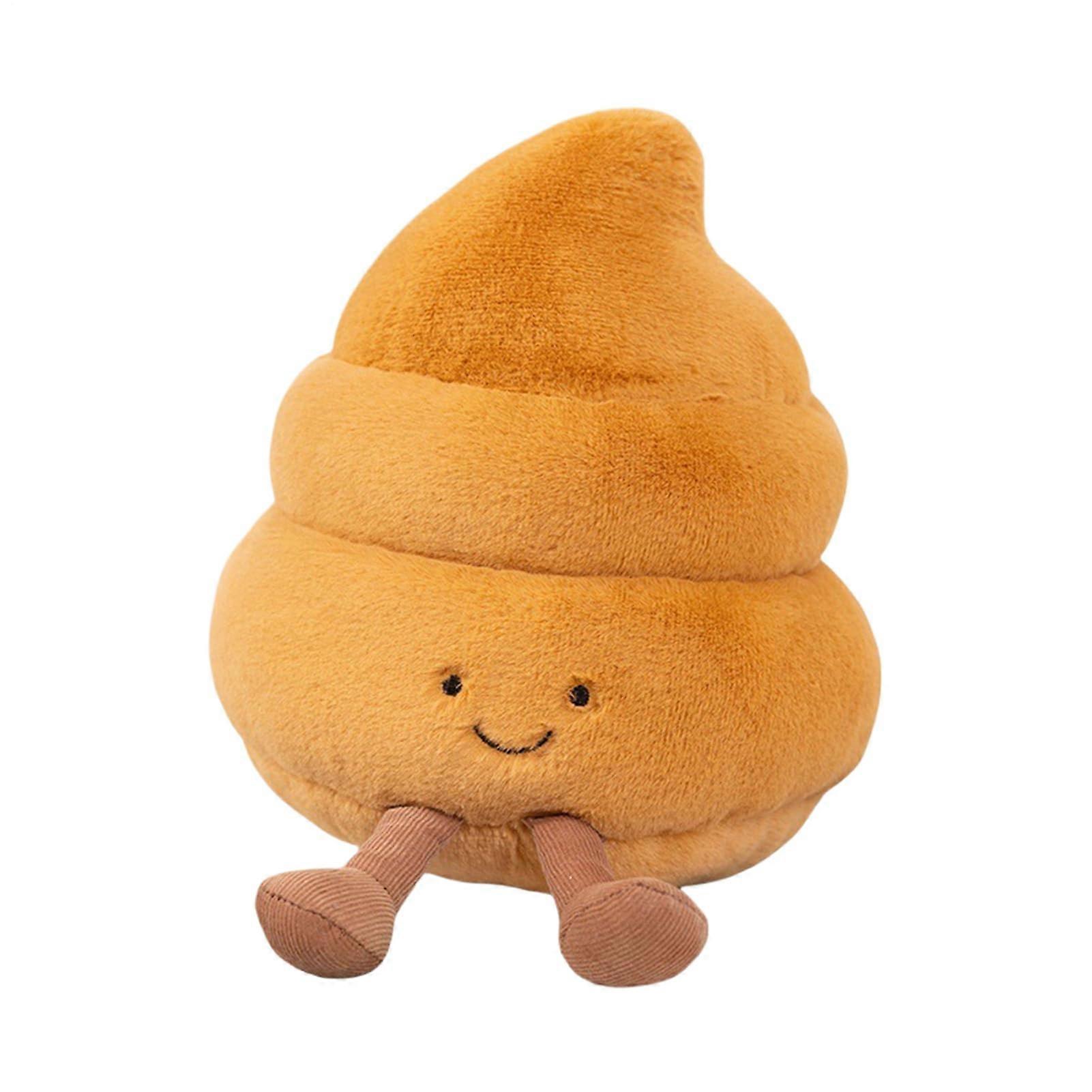 Plush Toy - Filled With Cartoon Plush Inside, Soft Plush Toy, Cute Toilet Accessory, Home and Bedroom Decor Poo Poo